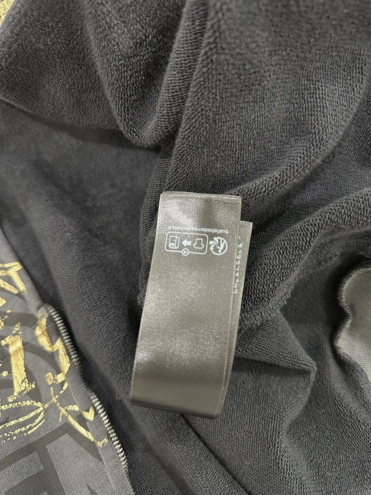 Balenciaga Balenciaga Tacky Gold Zip Hoodie Size US XL / EU 56 / 4 - 10 Thumbnail
