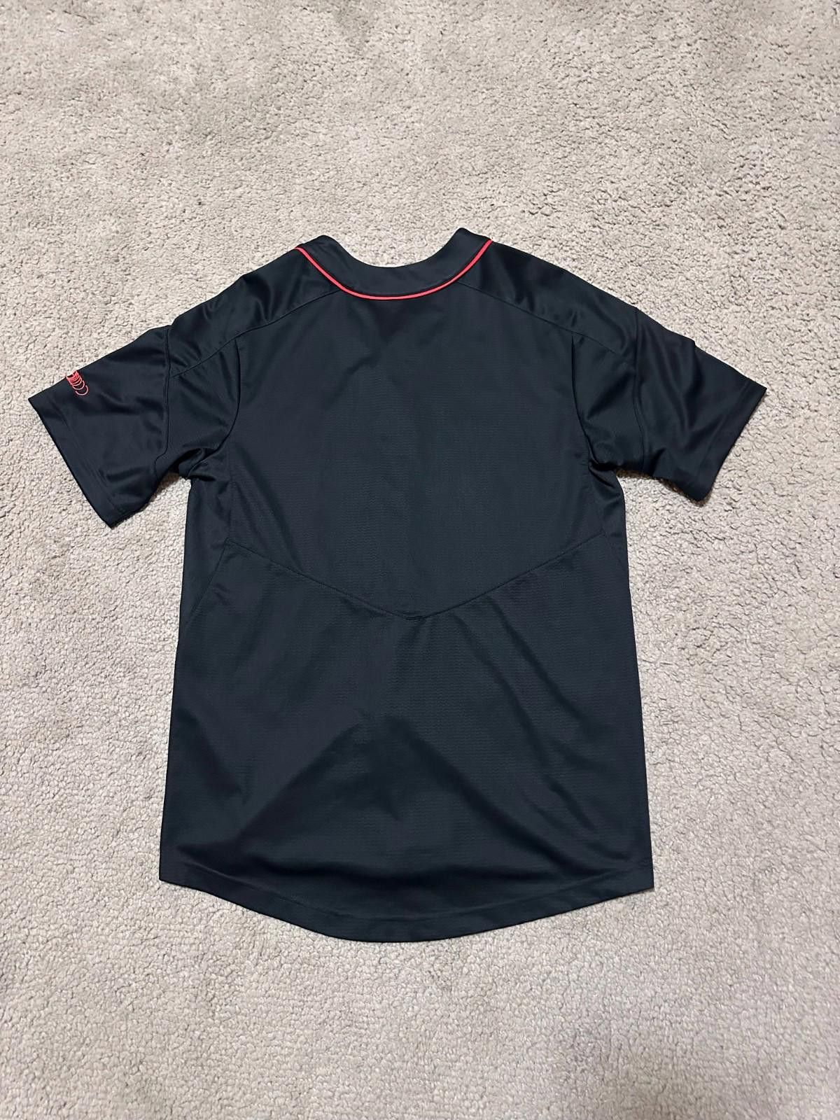 Nike Nike South Korea National Team Black Baseball Button Jersey Size US M / EU 48-50 / 2 - 8 Thumbnail