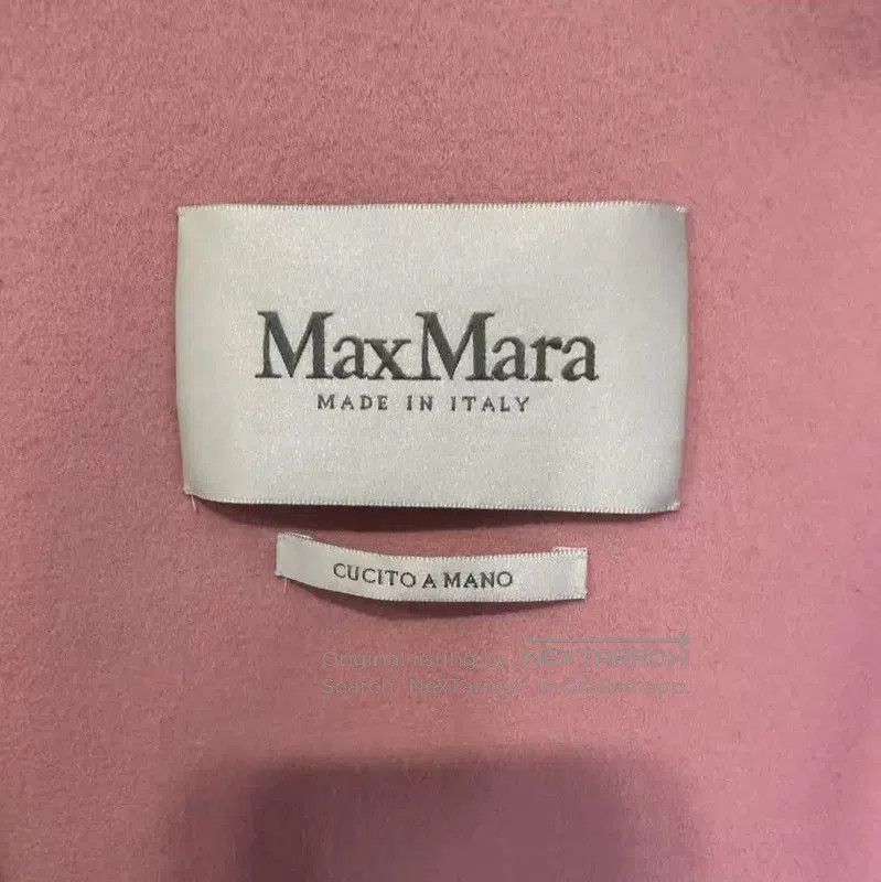 Max Mara MaxMara Pink Wool Women's Coat . Size XXS / US 00 / IT 34 - 4 Thumbnail