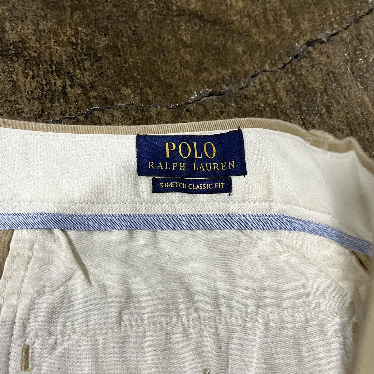Polo Ralph Lauren × RRL Ralph Lauren × Vintage Polo Ralph Lauren Embroidered Bulldog Chino Shorts NWT Size US 38 / EU 54 - 8 Thumbnail