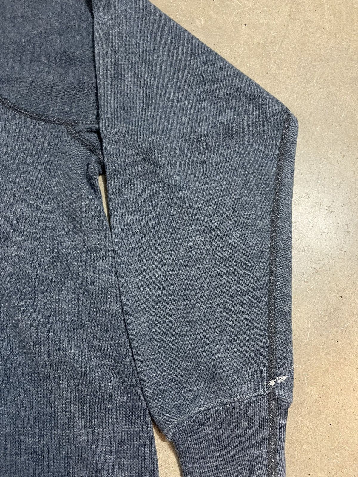 Vintage Vintage 70s Blank Grey Raglan Crewneck Sweatshirt Size US L / EU 52-54 / 3 - 4 Thumbnail