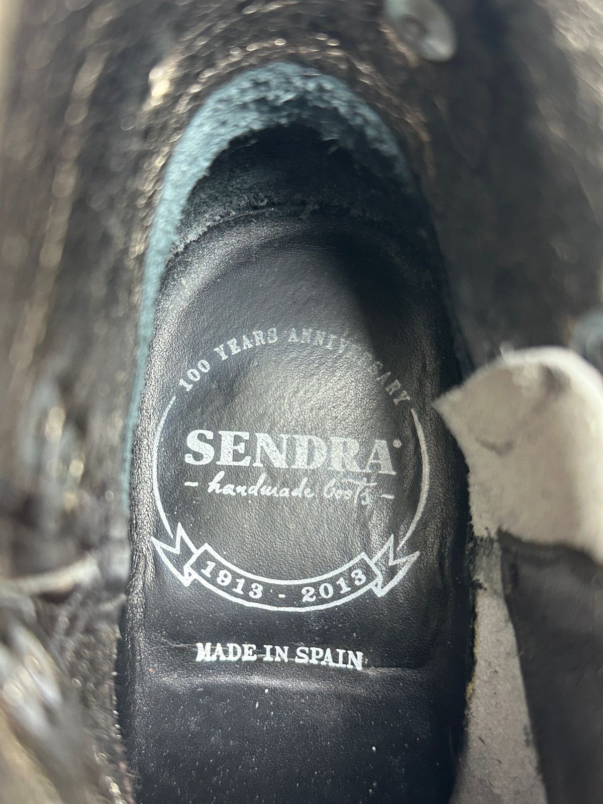 Sendra Sendra Distressed Leather Studded Western Ankle Biker Boots Size US 7 / IT 37 - 19 Thumbnail