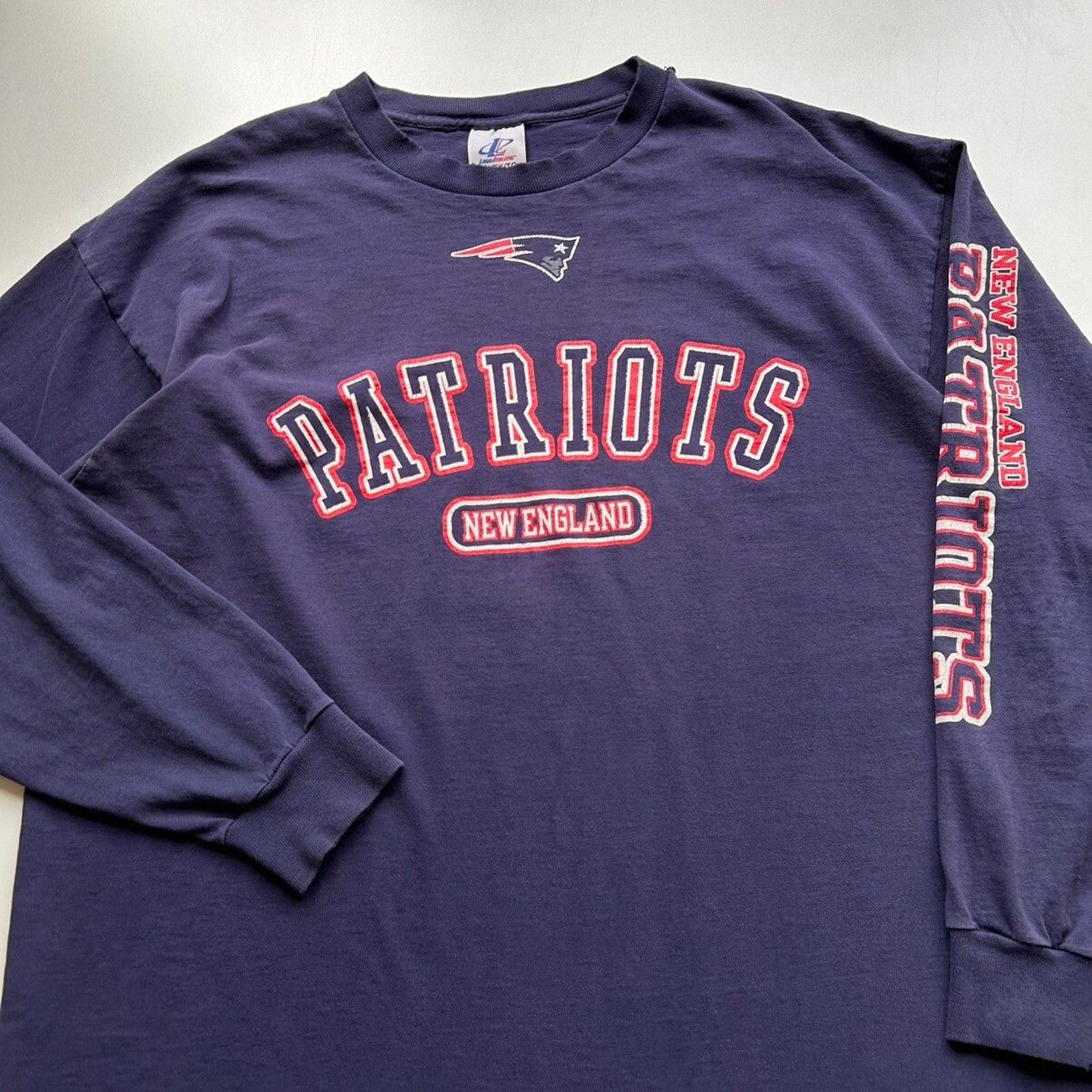 Logo Athletic Vintage 90s New England Patriots NFL Long Sleeve Shirt XL Size US XL / EU 56 / 4 - 2 Thumbnail