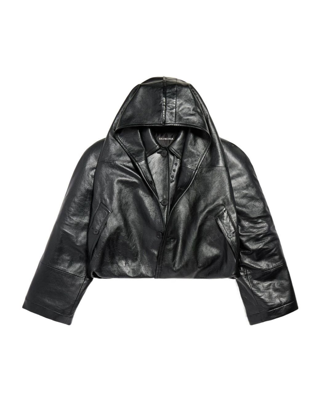 Balenciaga Balenciaga Flipped Jacket in Black Size US M / EU 48-50 / 2 - 1 Thumbnail