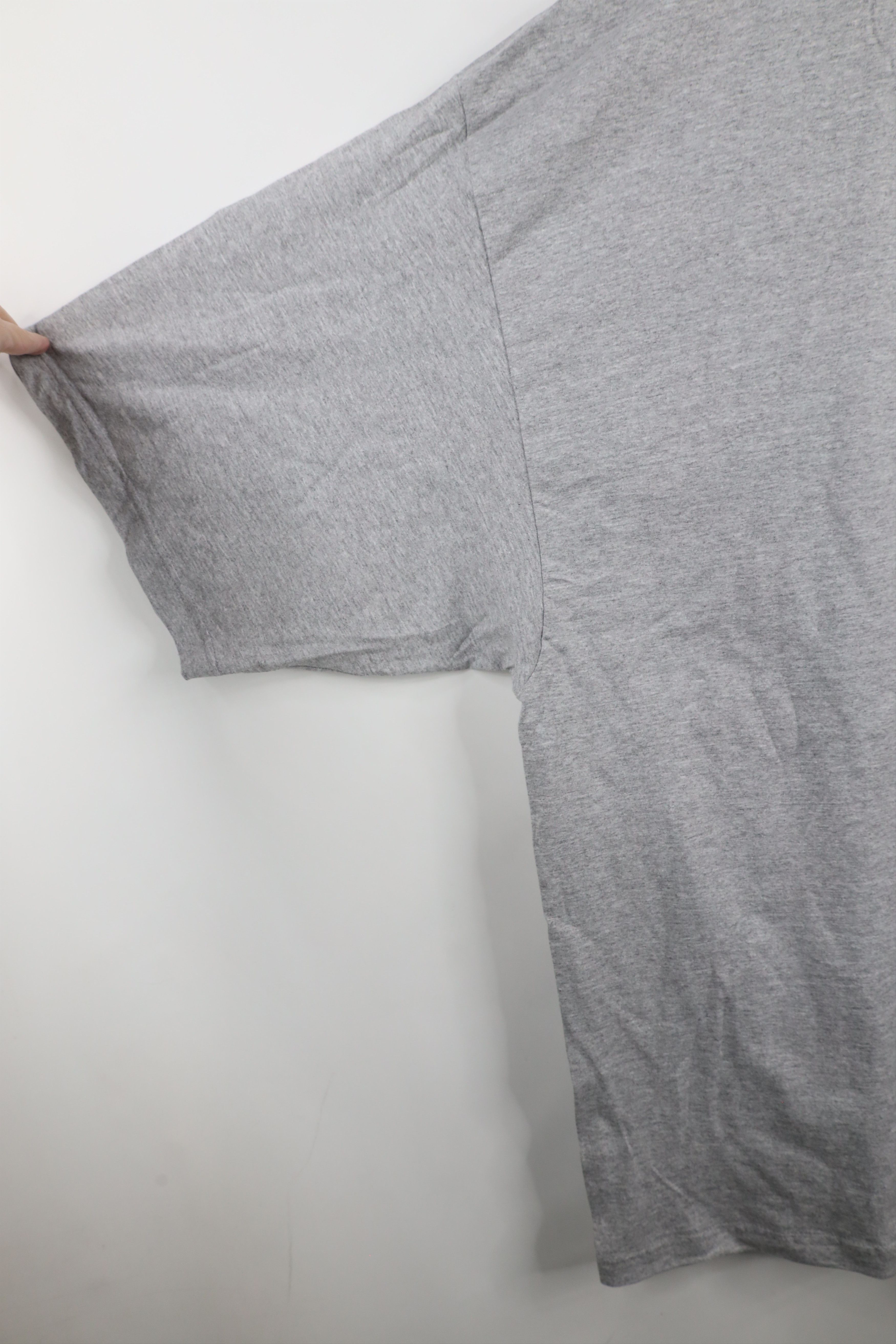 Vintage Vintage 90s Streetwear Short Sleeve T-Shirt Heather Gray Size US XXL / EU 58 / 5 - 5 Thumbnail