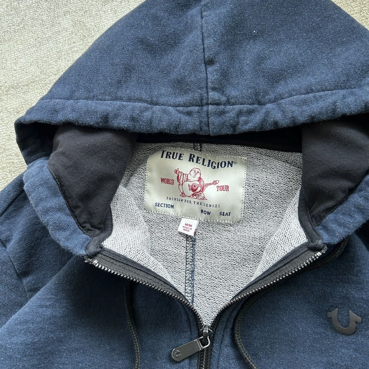True Religion True Religion Zip Hoodie Size US M / EU 48-50 / 2 - 3 Thumbnail