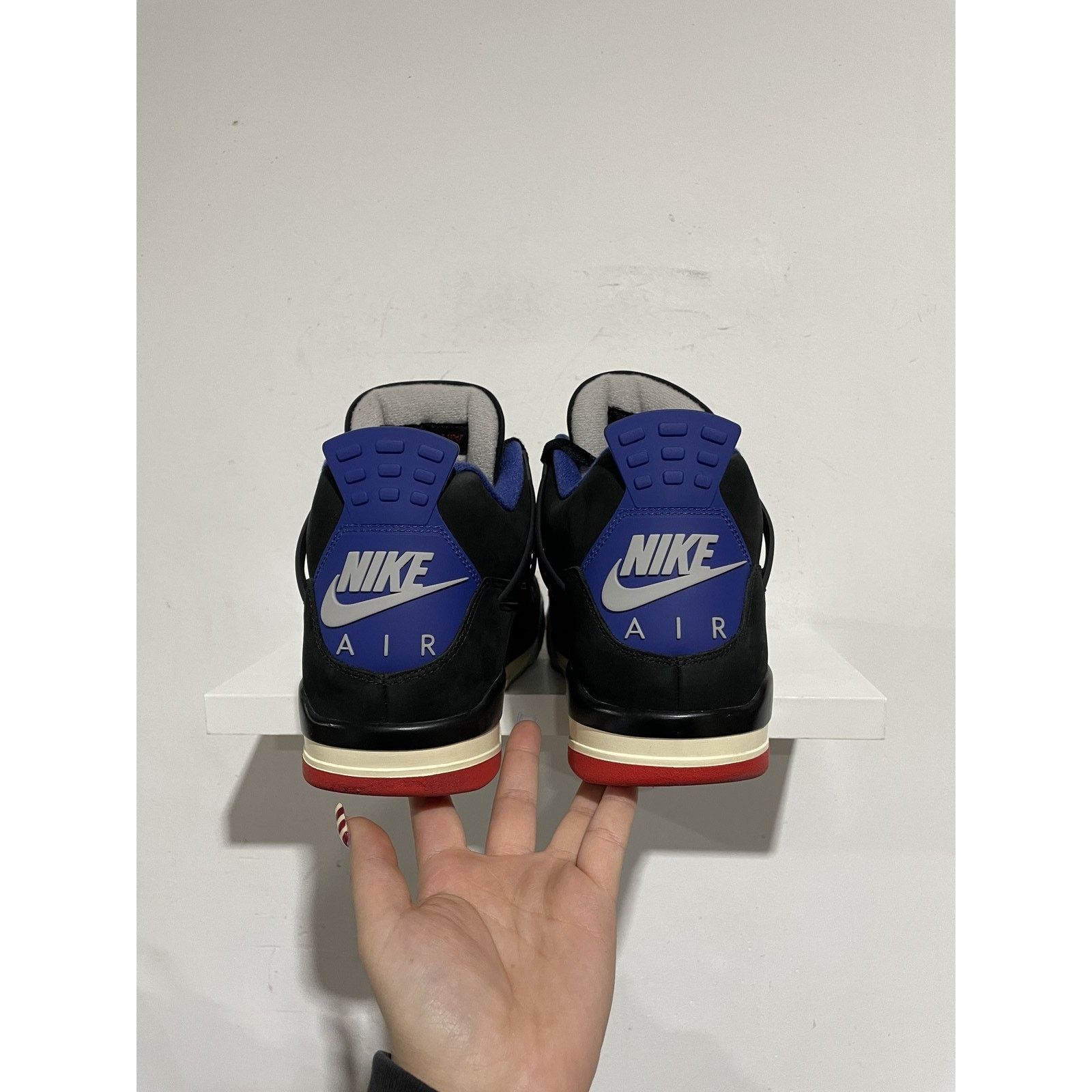 Jordan Brand NIKE JORDAN RARE AIR WHITE LETTERING SIZE 14 PREOWNED Size US 14 / EU 47 - 3 Thumbnail