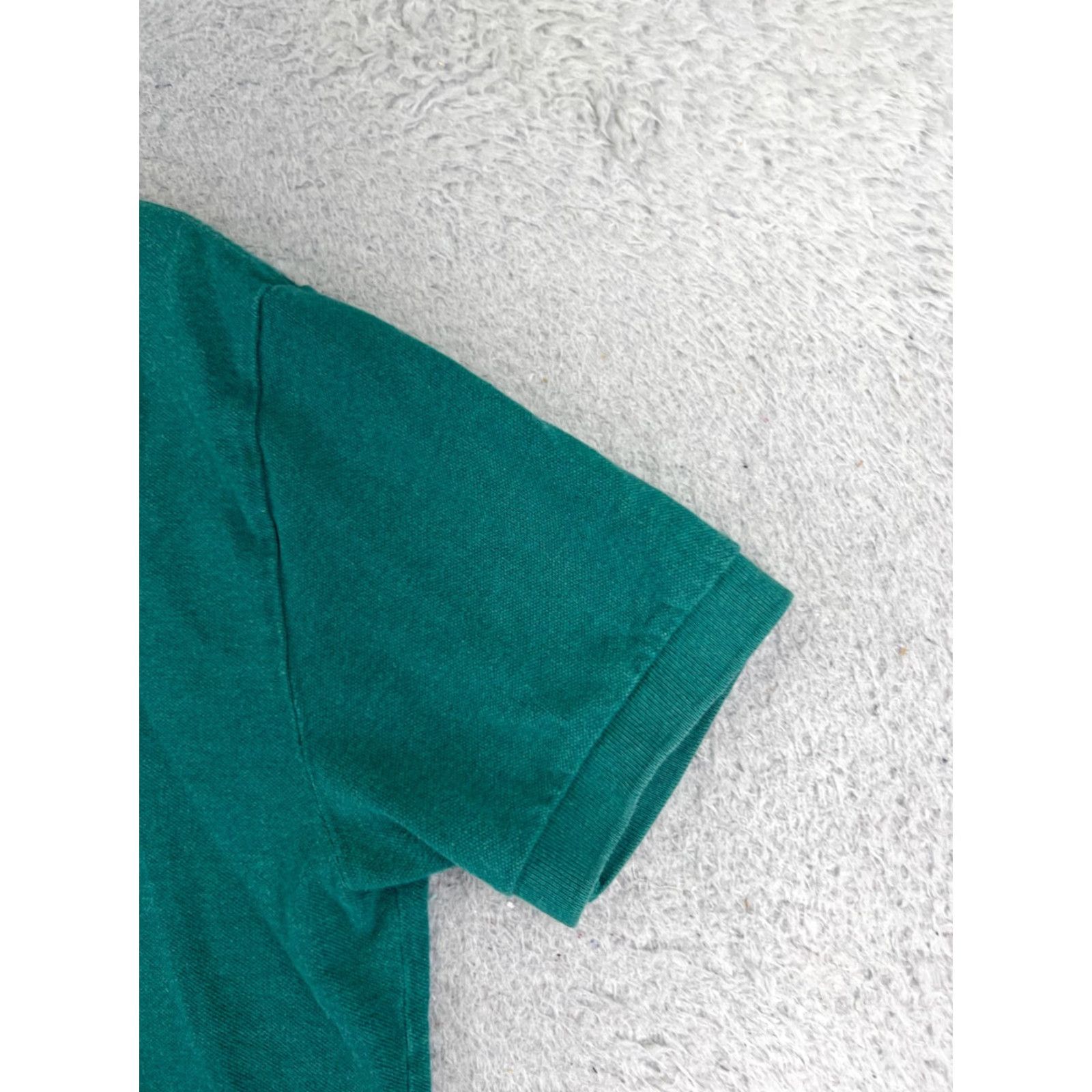 Ralph Lauren VINTAGE Polo Ralph Lauren Polo Shirt Men Medium Green Golf Pony Short Sleeve Cotton Size US M / EU 48-50 / 2 - 2 Thumbnail