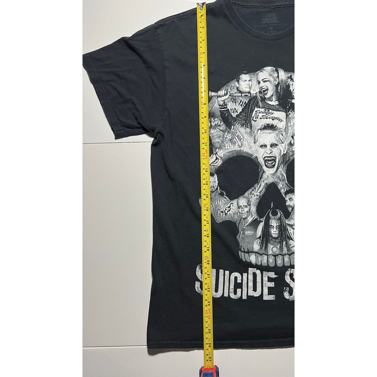 DC Comics Suicide Squad Skull Skeleton of Characters Black T-Shirt Size US M / EU 48-50 / 2 - 7 Thumbnail