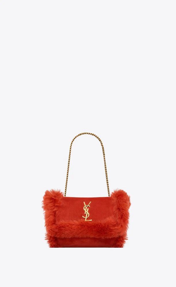 Saint Laurent Paris o1b1hav110125 Size: OS Reversible Kate Small Bag in Red Size ONE SIZE - 2 Thumbnail