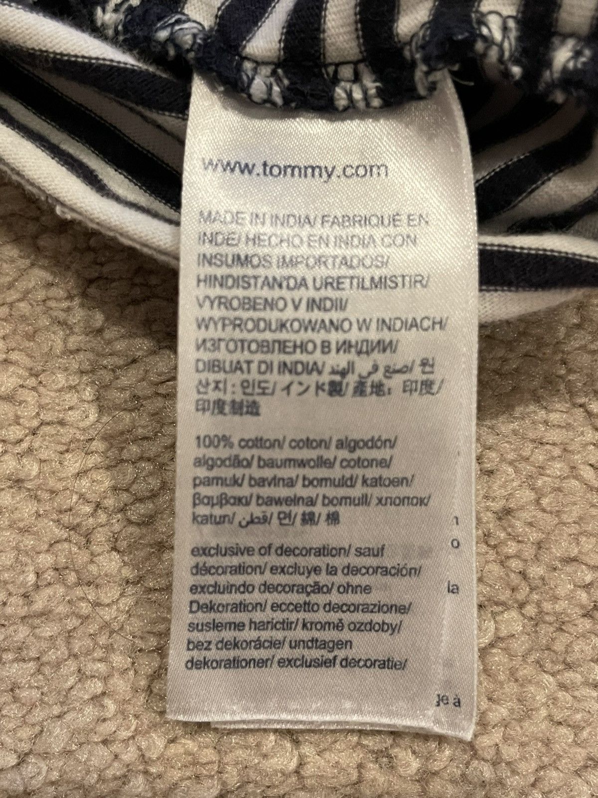 Tommy Hilfiger Tommy Hilfiger Classic Stripe Black & White Size US M / EU 48-50 / 2 - 4 Thumbnail