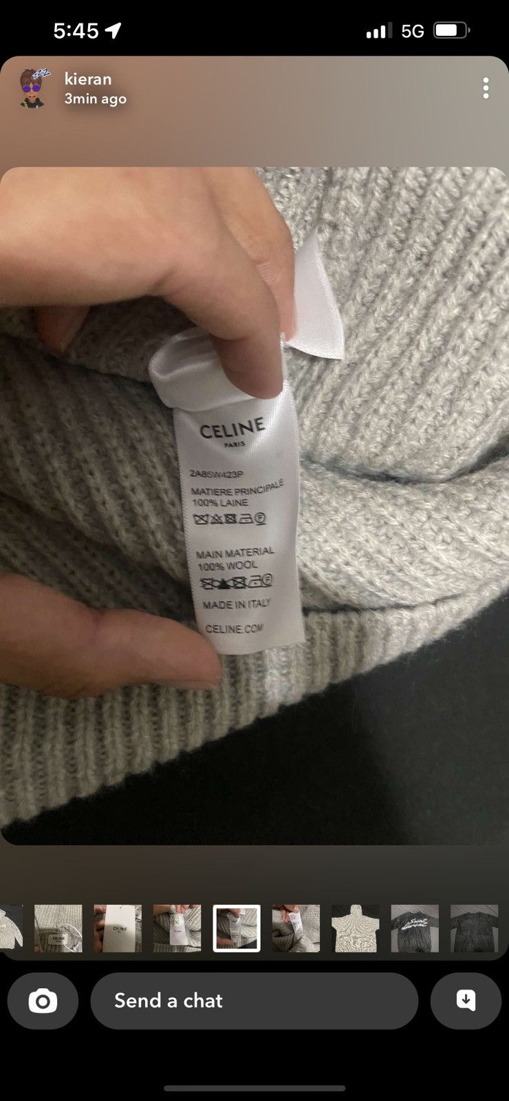 Celine Celine Hoodie Size US L / EU 52-54 / 3 - 8 Thumbnail