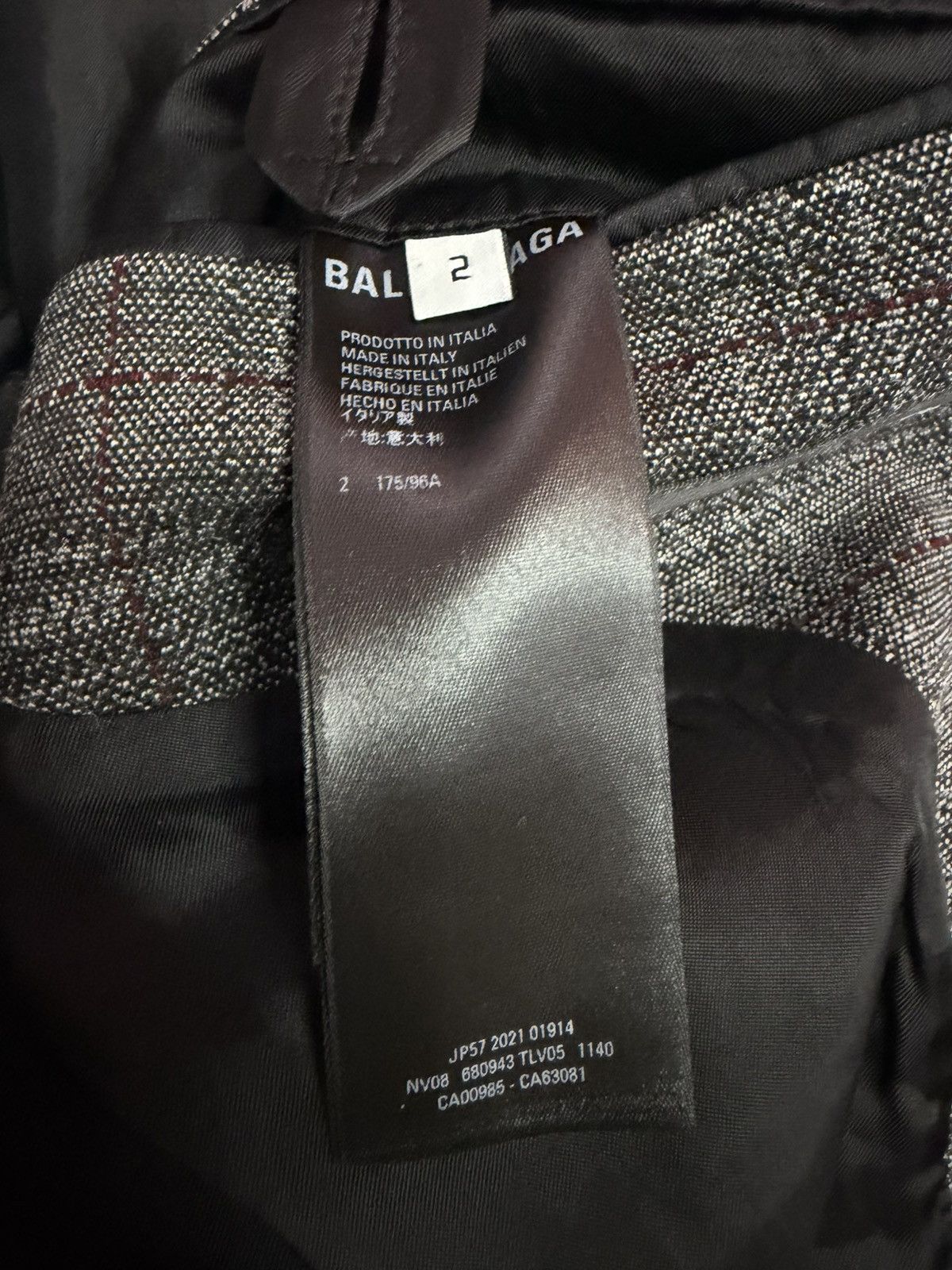 Balenciaga BALENCIAGA UNFIT BLAZER Size 40L - 6 Thumbnail