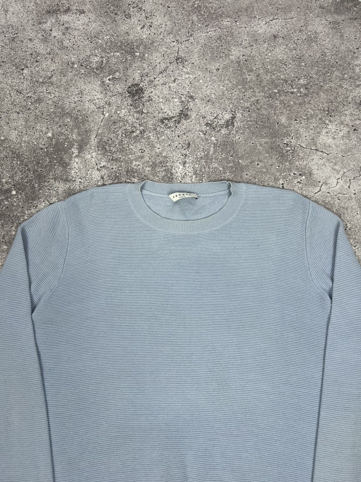 Sandro Sandro Cotton Sweater Long Sleeve Size US L / EU 52-54 / 3 - 4 Thumbnail