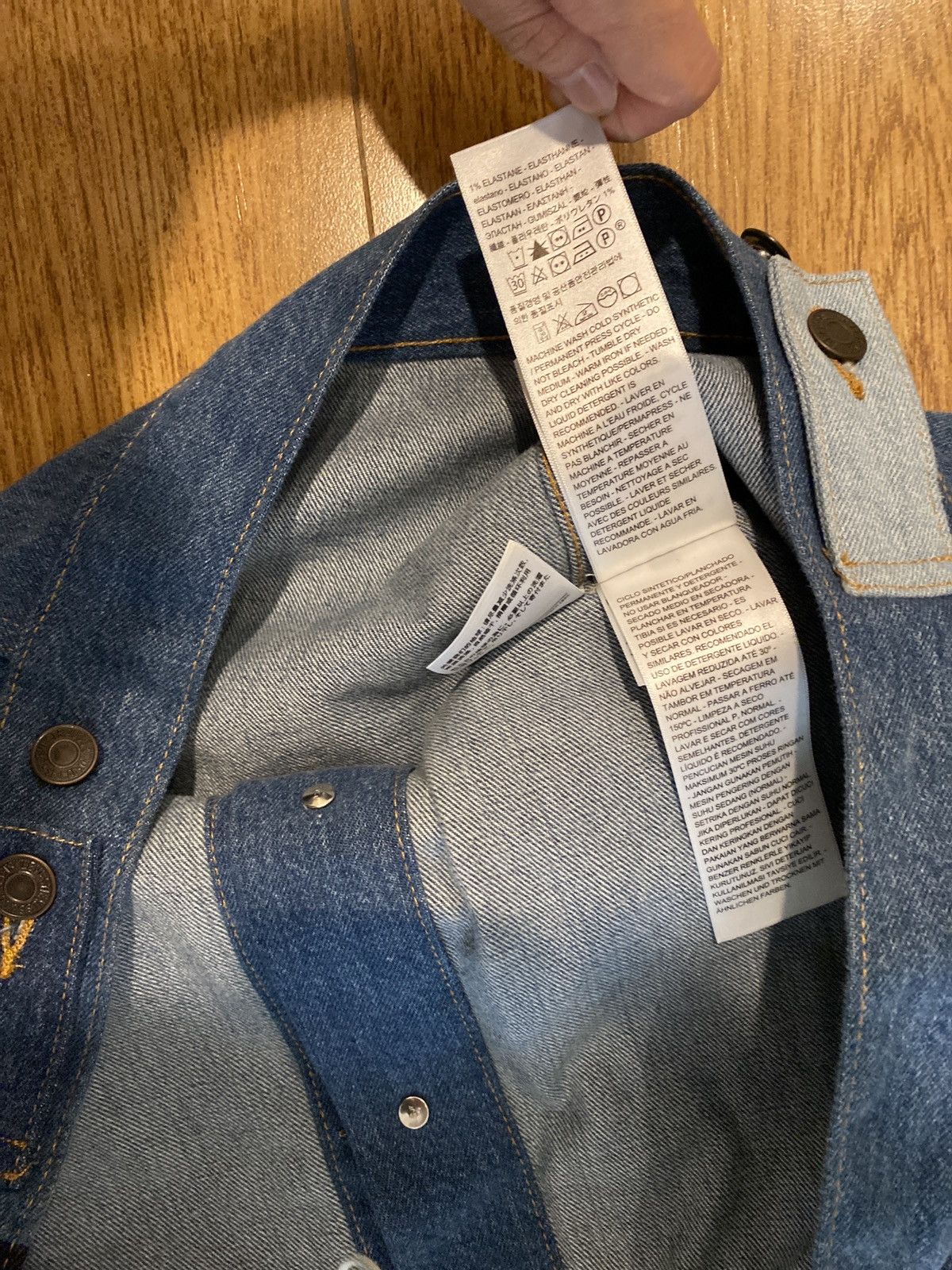 Gosha Rubchinskiy × Levi's patchwork type 3 denim jacket Size US L / EU 52-54 / 3 - 9 Thumbnail
