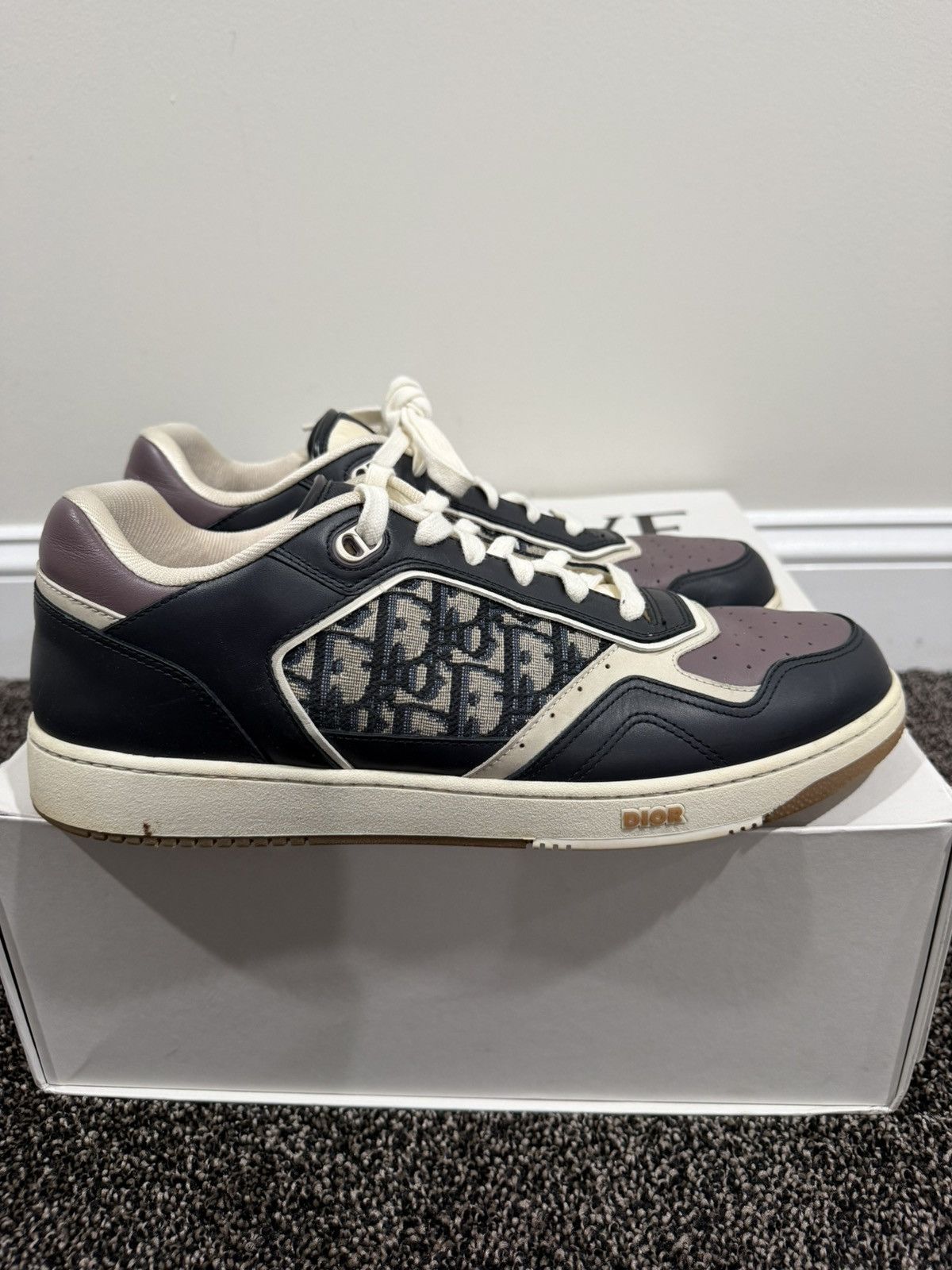 Dior Dior x Kim Jones B27 Uptown Oblique Low-Top Sneakers Size US 13 / EU 46 - 6 Thumbnail