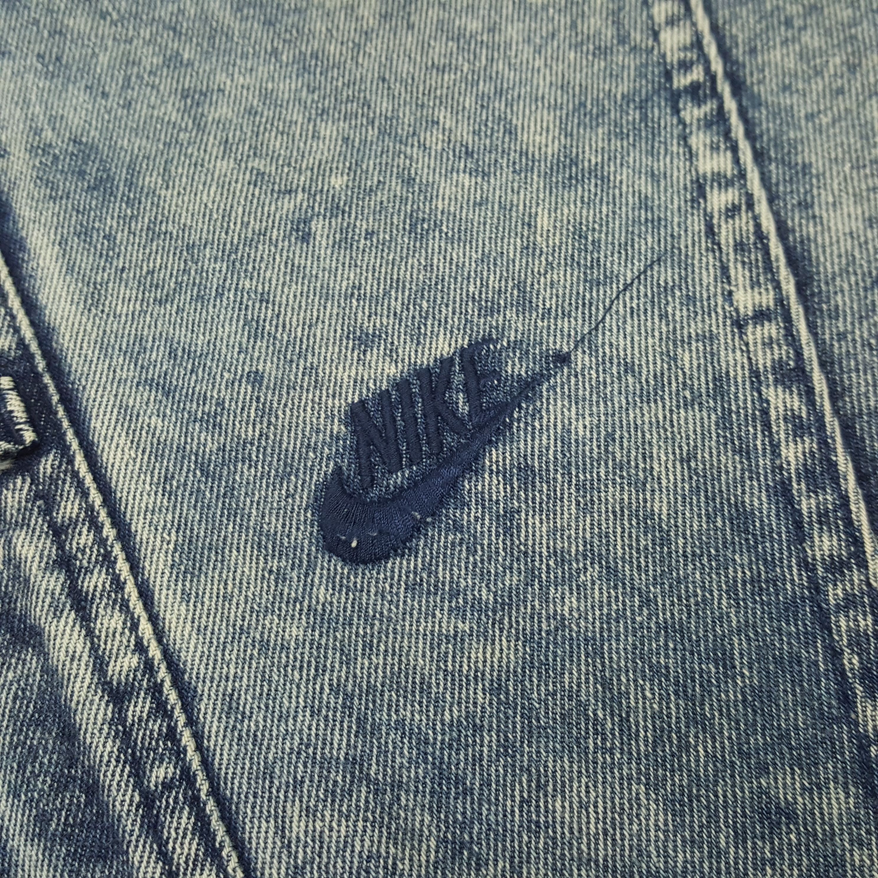 Nike Vintage Nike Challenge Court Denim Style Jacket C313N17 Size US L / EU 52-54 / 3 - 8 Thumbnail