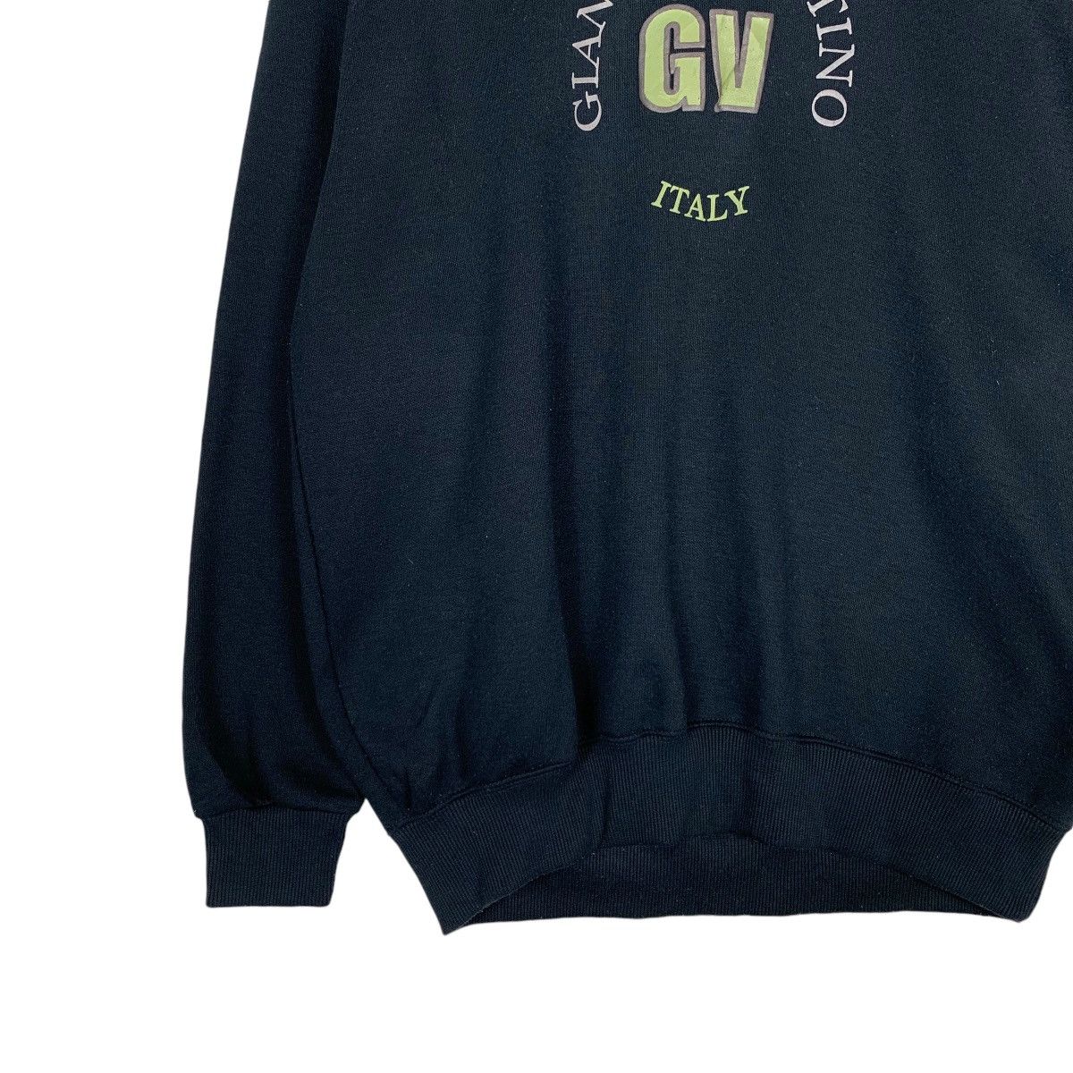 Gianni Valentino GIANNI VALENTINO Big Logo Crewneck Sweatshirt #1365-C62 Size US L / EU 52-54 / 3 - 3 Thumbnail