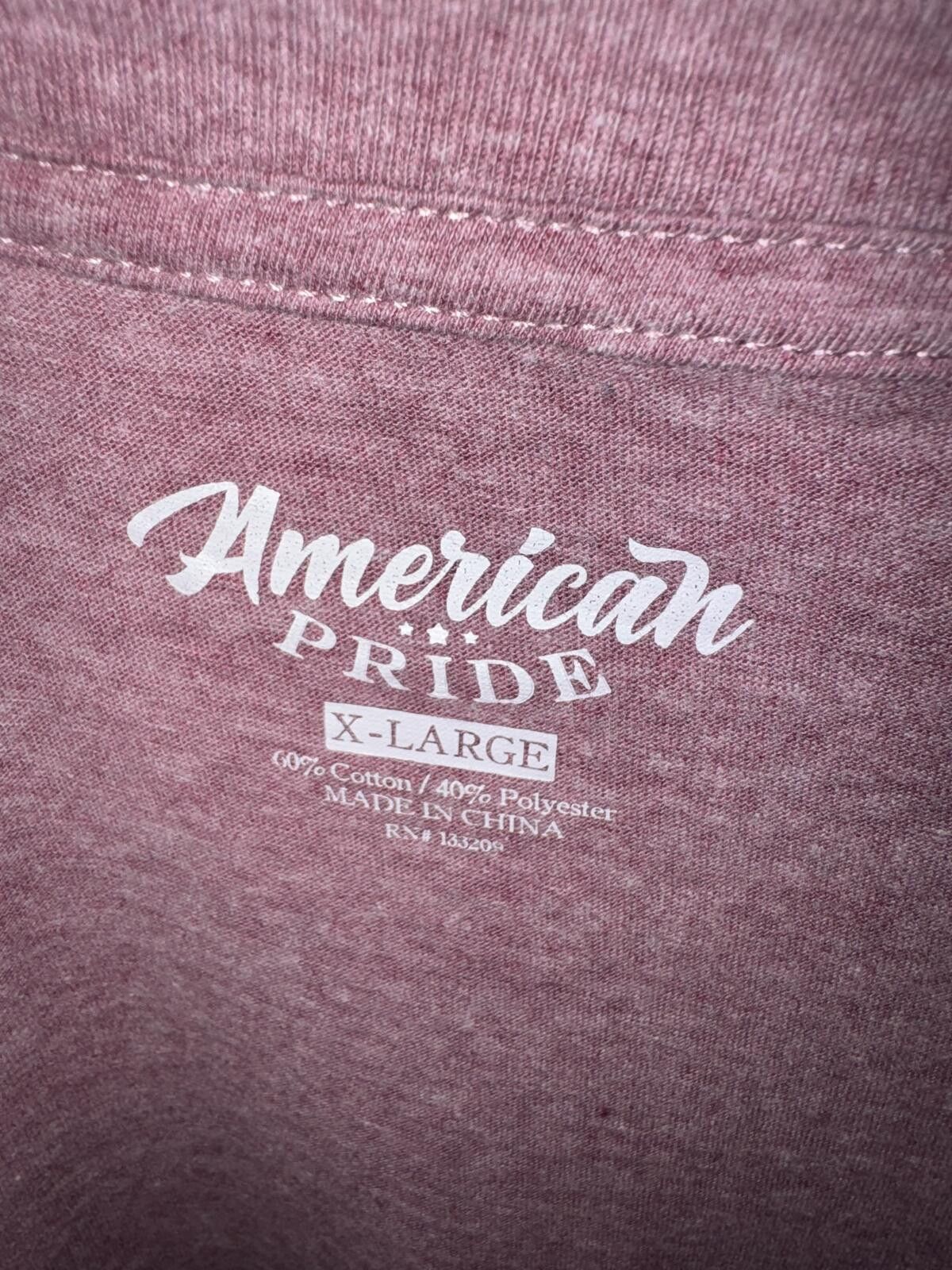 Other American Pride Maroon Graphic T-Shirt Size US XL / EU 56 / 4 - 5 Thumbnail