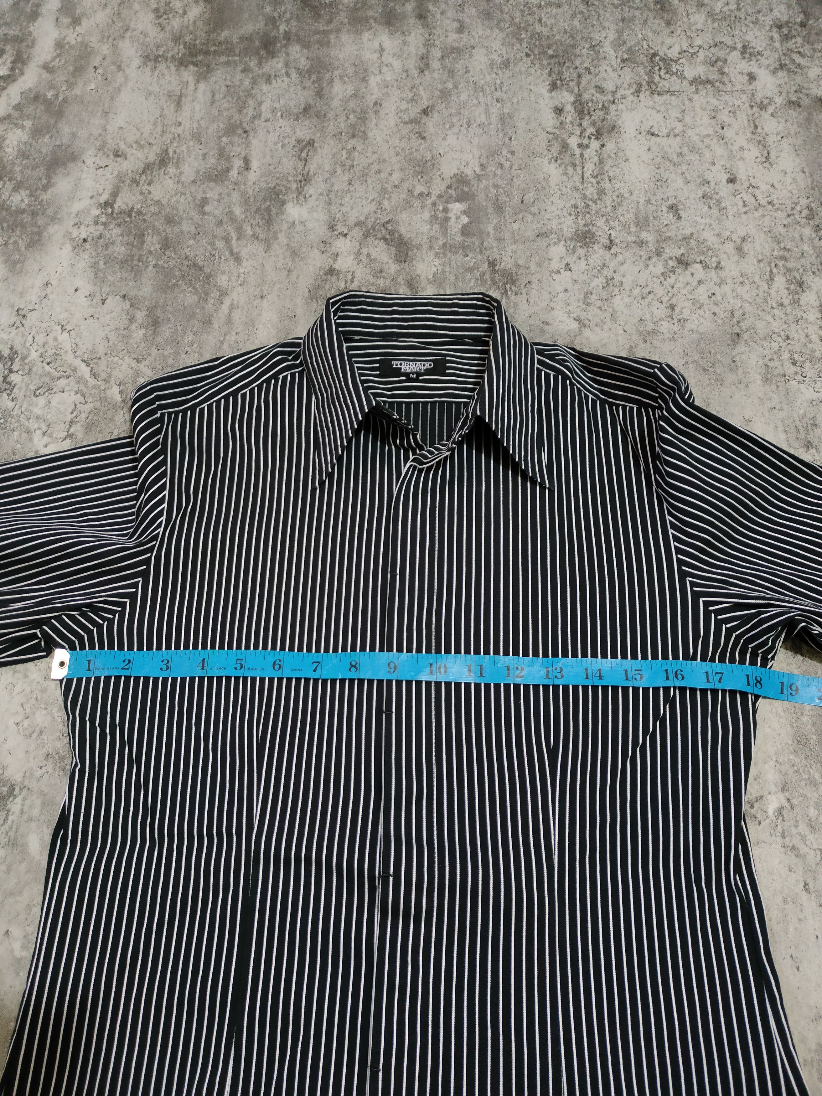 Tornado Mart Tornado Mart strip long shirt Size US M / EU 48-50 / 2 - 10 Thumbnail
