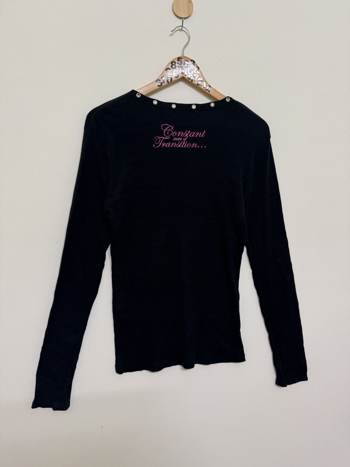 In The Attic In The Attic Poem long Sleeve Gothic style Tee Size US XS / EU 42 / 0 - 8 Thumbnail