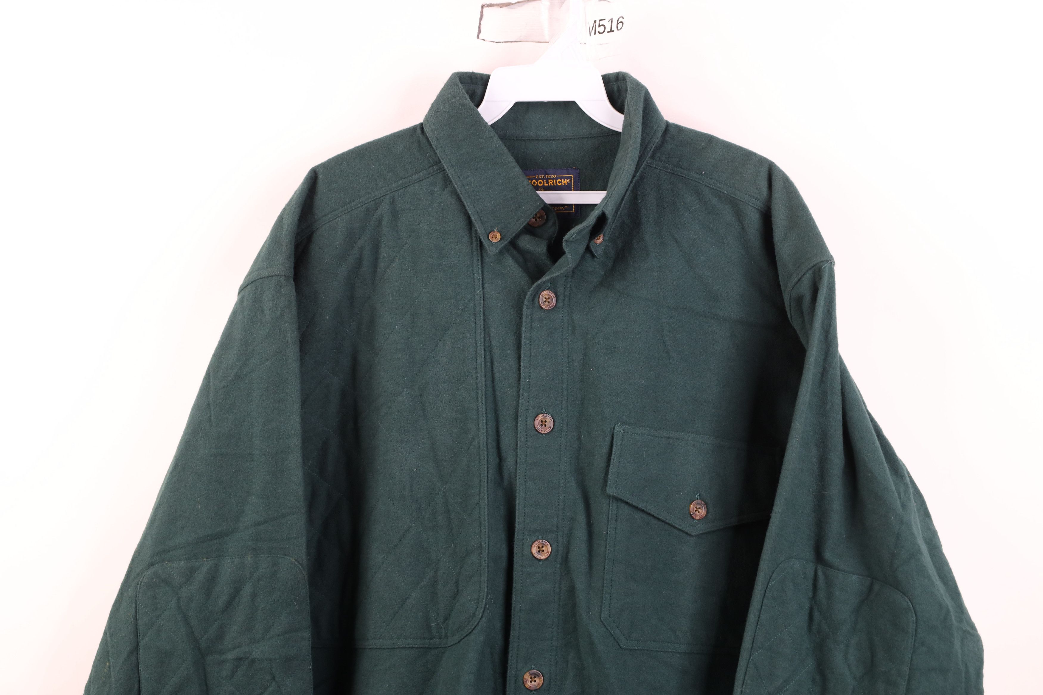 Woolrich Woolen Mills Deadstock Vintage 90s Woolrich Cloth Shooting Button Shirt Size US L / EU 52-54 / 3 - 2 Thumbnail