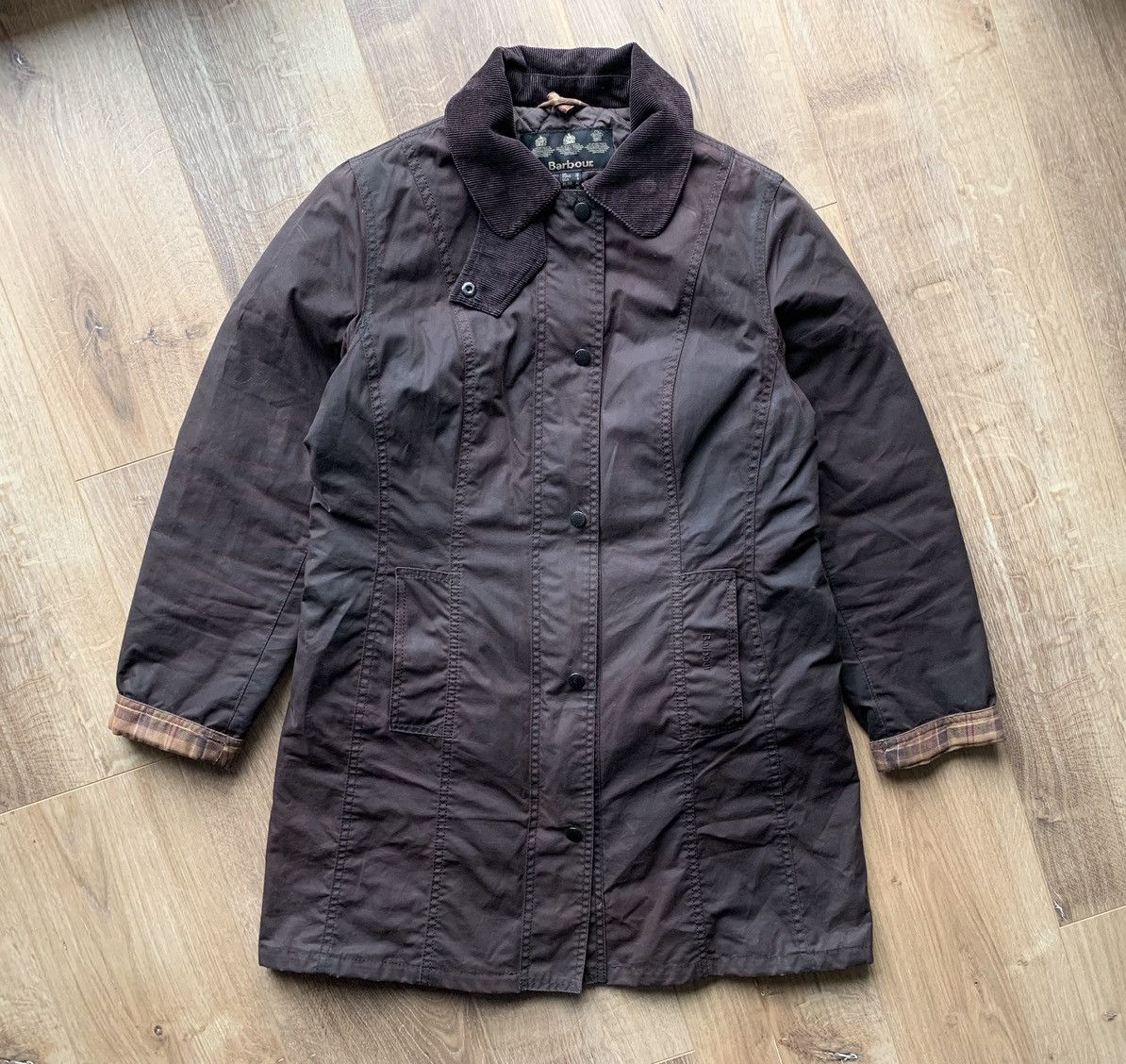 Barbour Barbour Belsay brown Wax jacket Size M / US 6-8 / IT 42-44 - 1 Thumbnail
