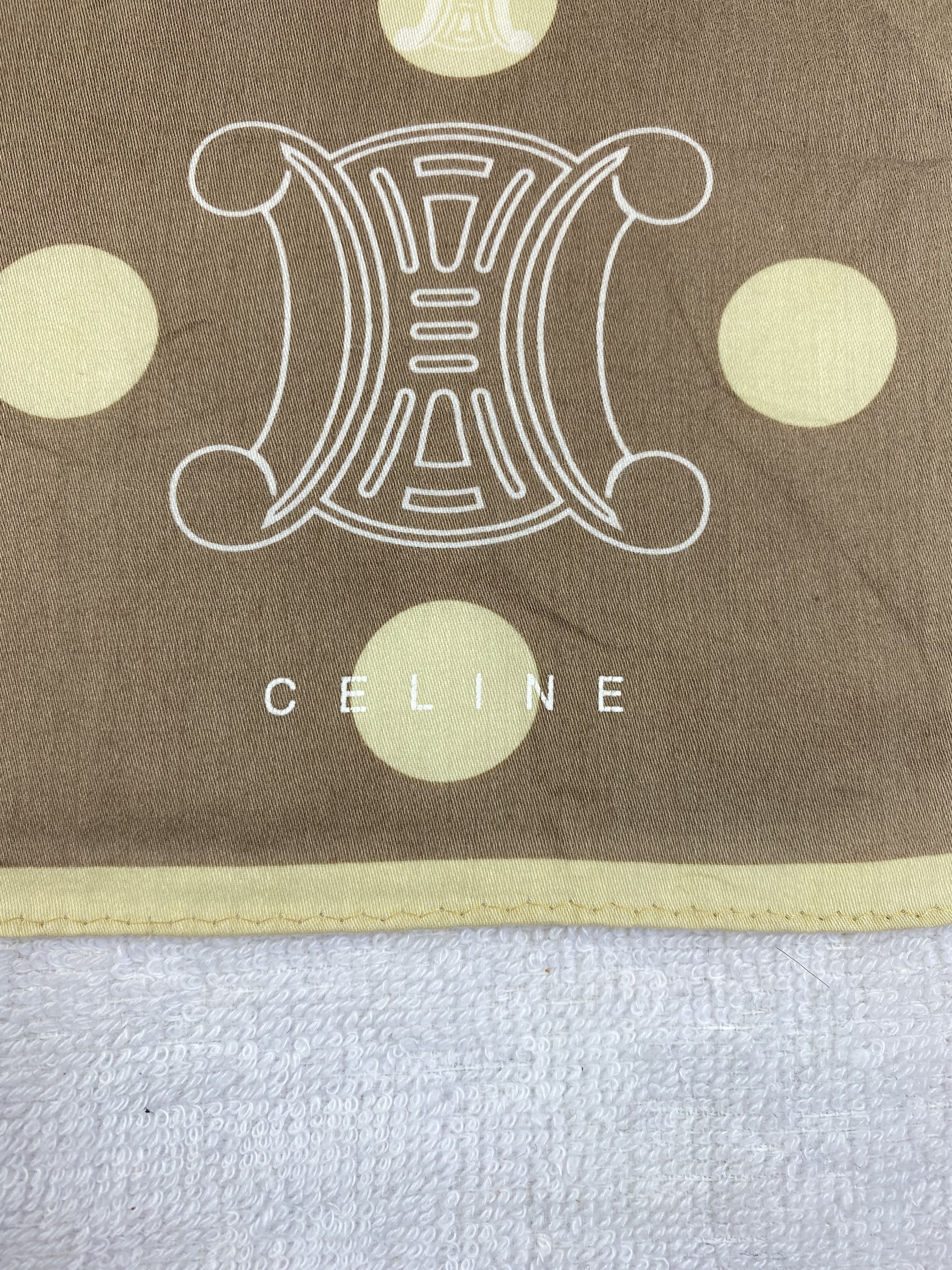 Celine Celine Luxury Bandana / Handkerchief / Neckerchief Size ONE SIZE - 5 Thumbnail