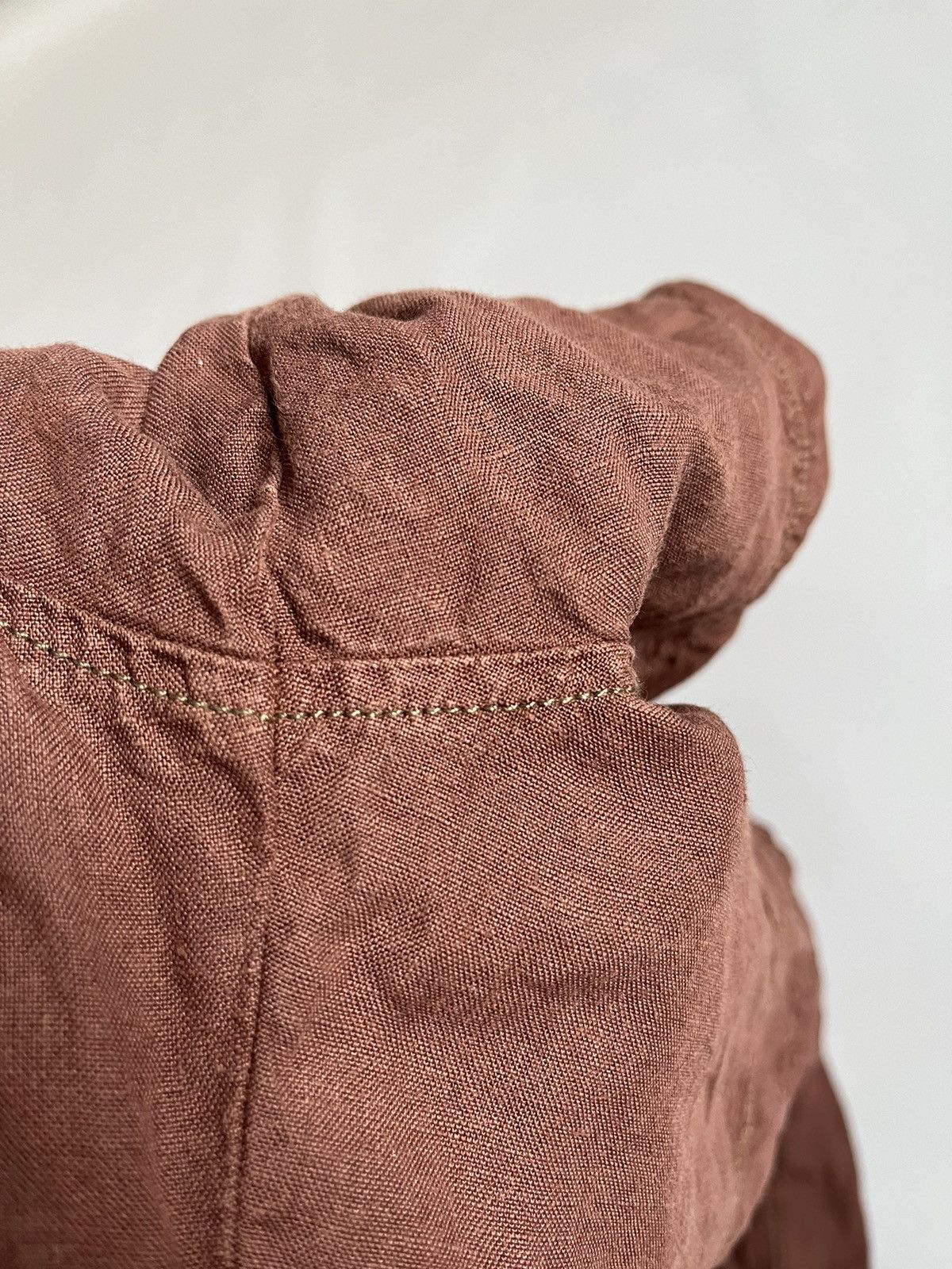 Transit TRANSIT PAR SUCH 350 Brown Linen Lightweight Blazer Jacket Size L / US 10 / IT 46 - 16 Thumbnail