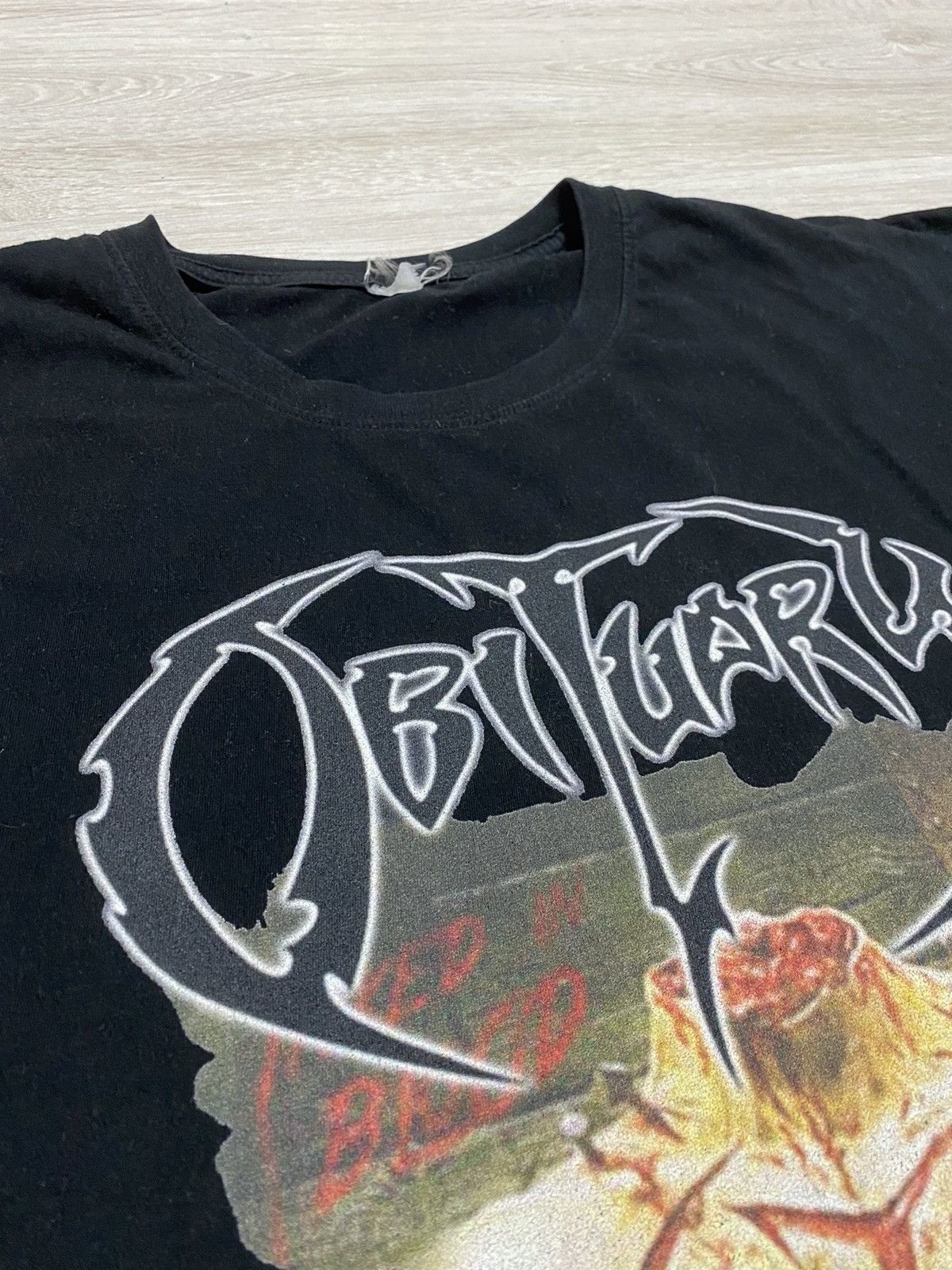 Vintage Rock T-shirt OBITUARY excellent condition size XXL Size US XXL / EU 58 / 5 - 5 Thumbnail