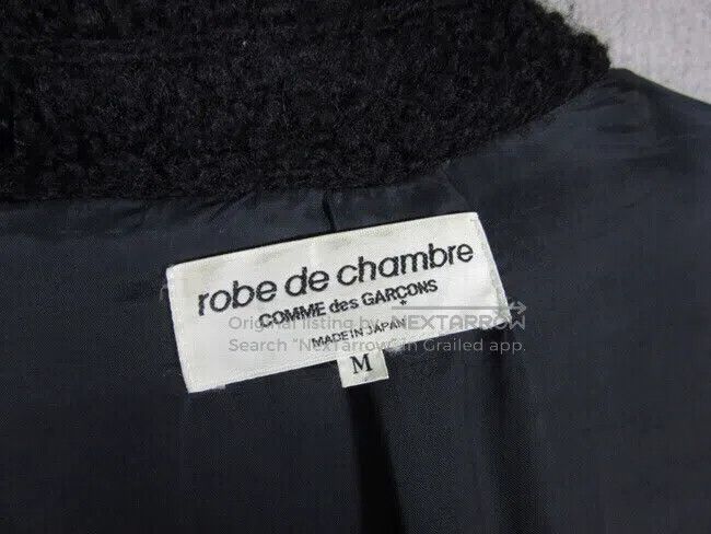 Comme des Garcons Comme Des Garcons Thick Wool Overcoat Size M / US 6-8 / IT 42-44 - 9 Thumbnail