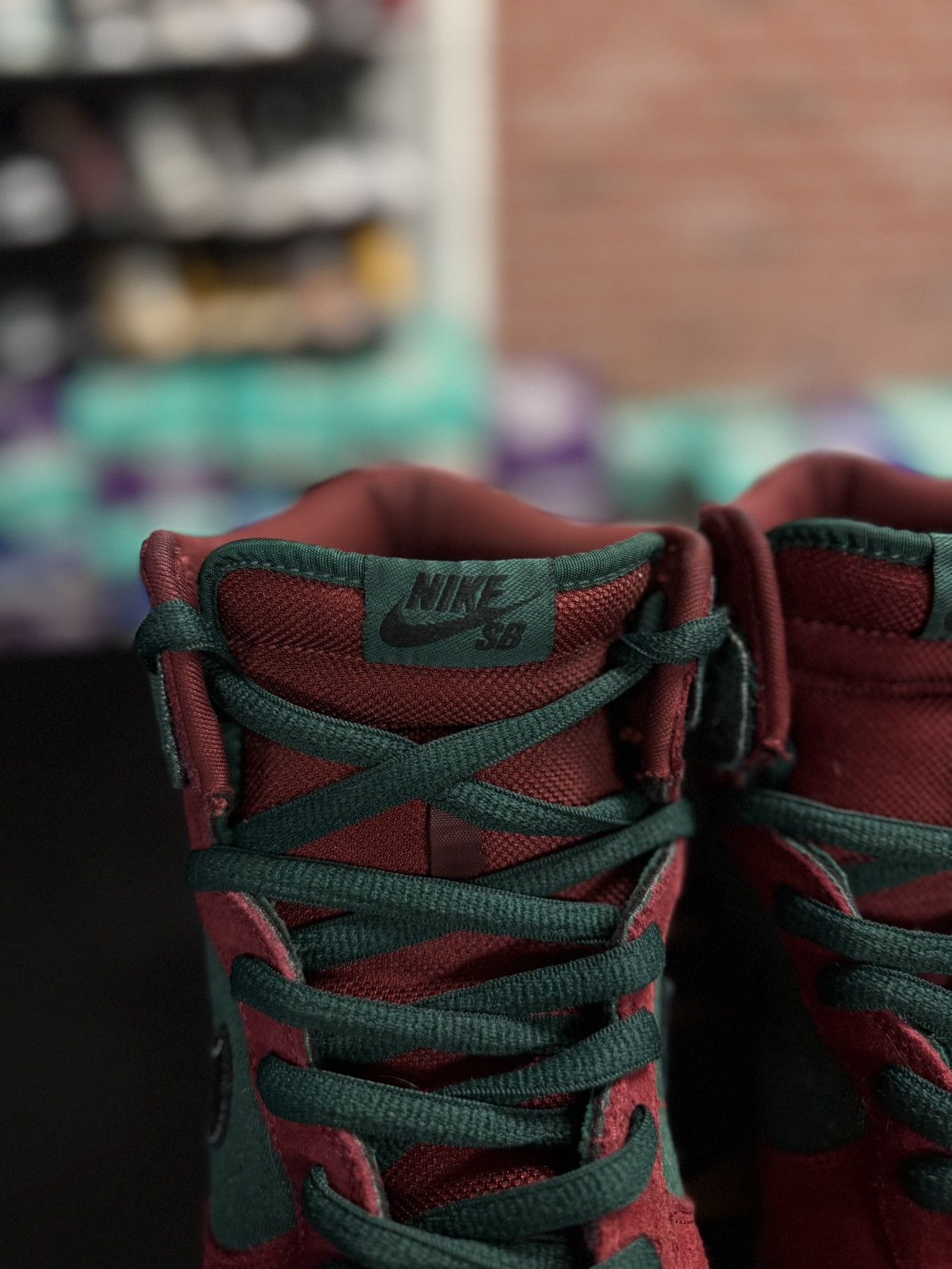 Nike Size 9.5- Nike SB Dunk High Pro Goofy Boy (305050-305) RARE Size US 9.5 / EU 42-43 - 10 Thumbnail