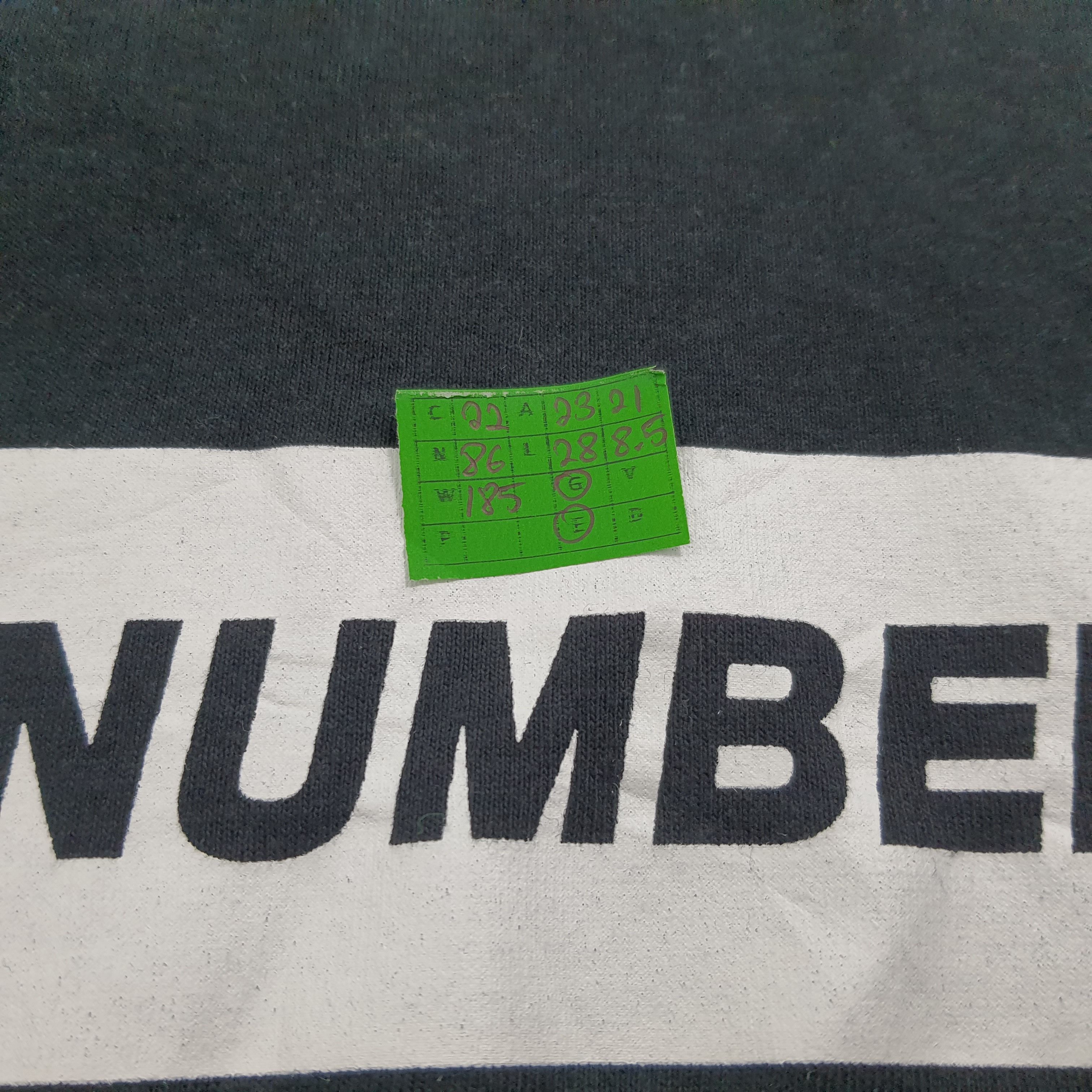 Number Nine Japanese Brand Tshirt