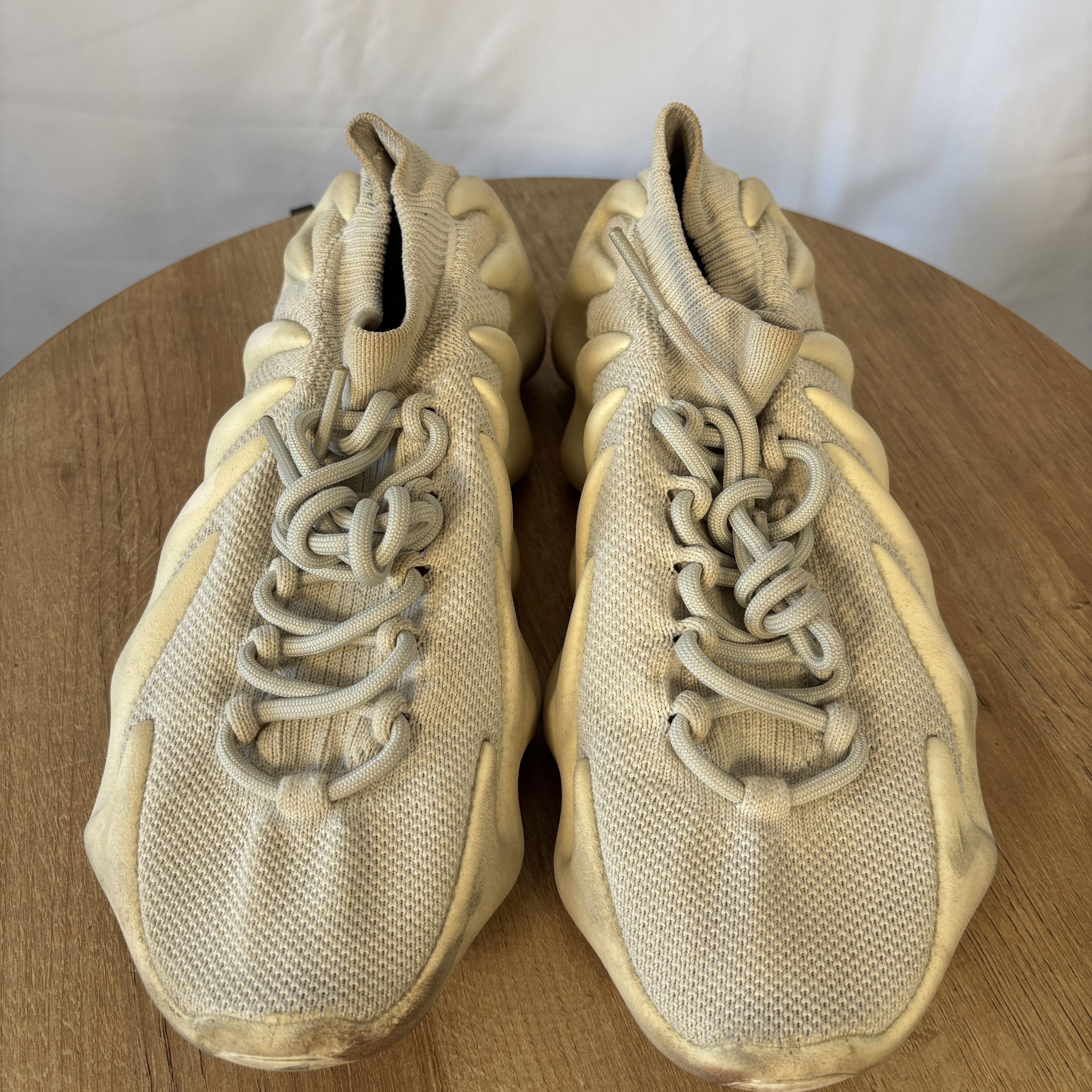 Adidas × Kanye West Adidas Yeezy 450 Cloud White 10M H68038 USED Size US 10 / EU 43 - 2 Thumbnail