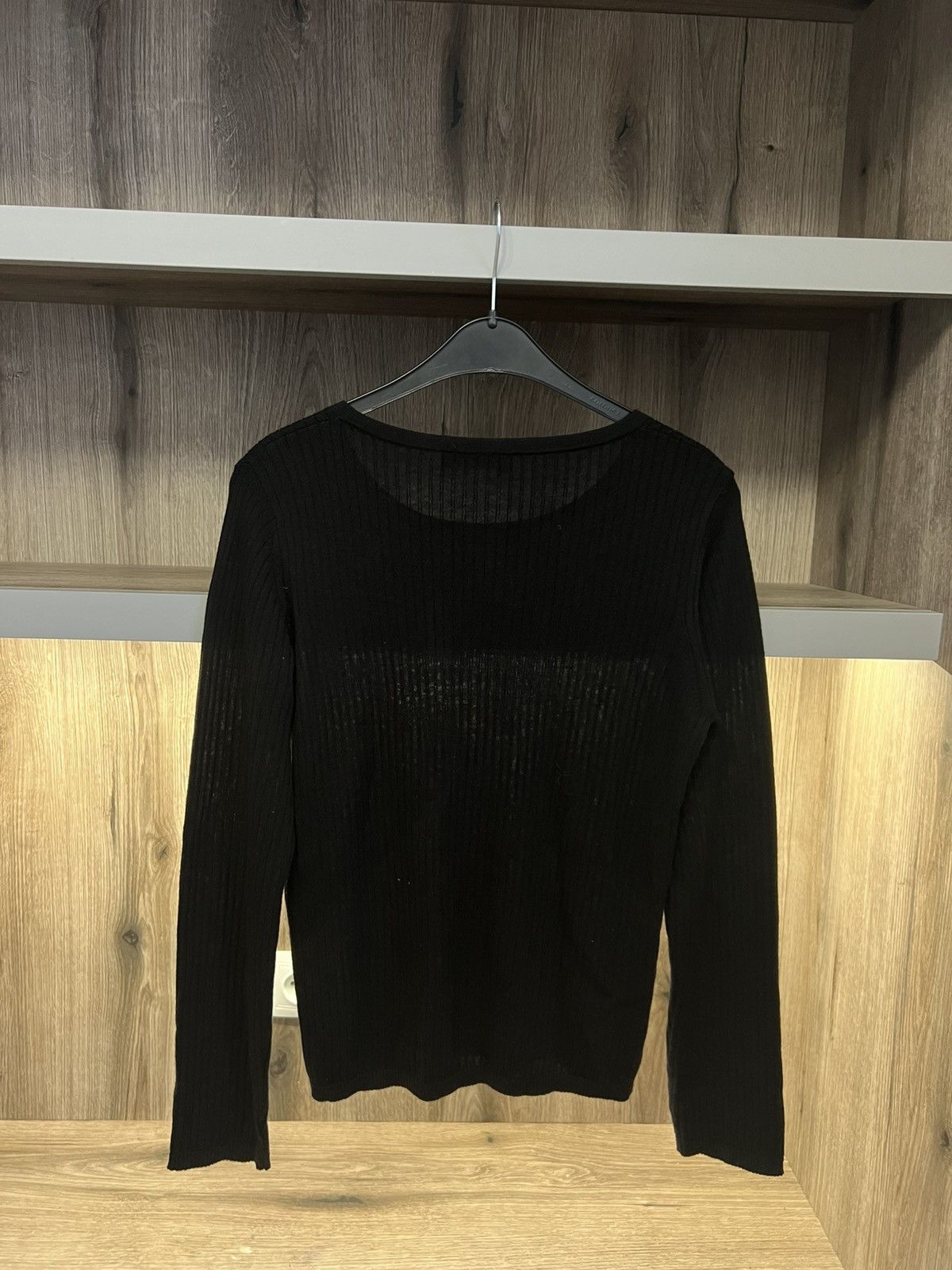 Max Mara Max Mara Black sweater long sleeve Size M / US 6-8 / IT 42-44 - 2 Thumbnail