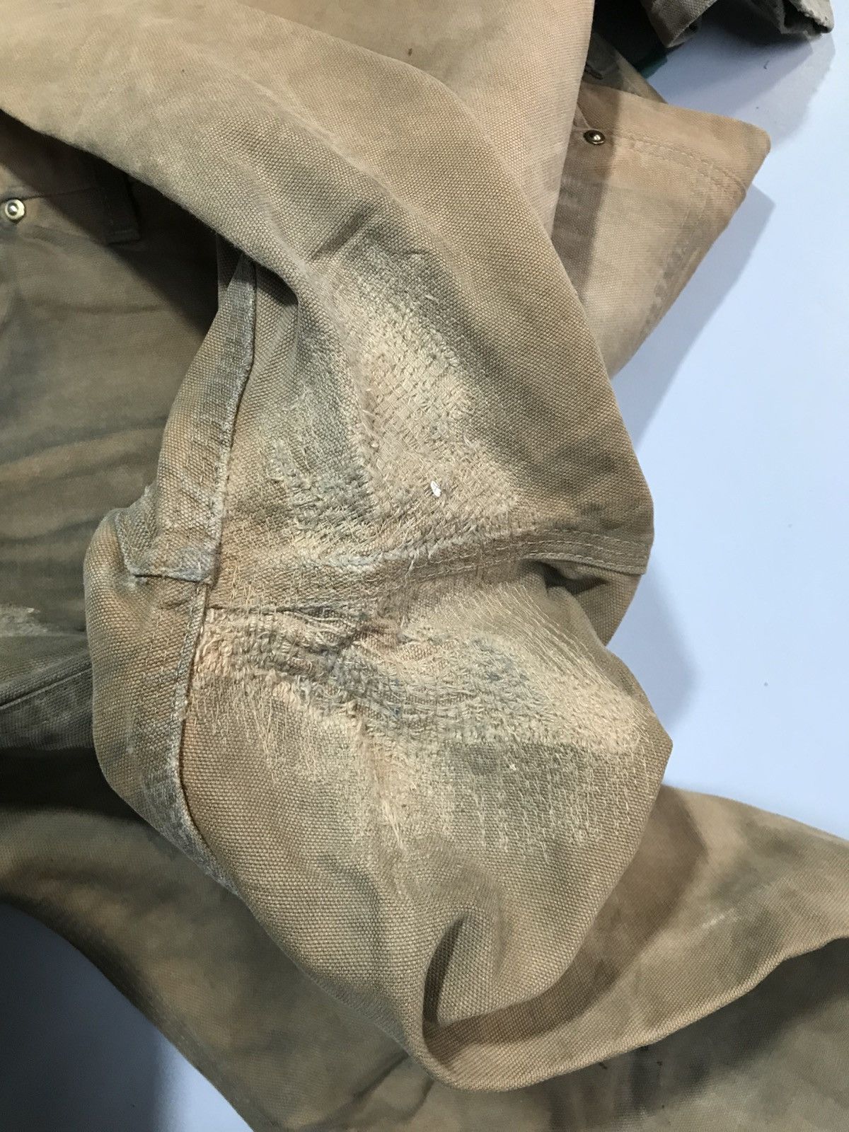 Carhartt Vintage carhartt B01 BRN dusty double knee workwear Size US 34 / EU 50 - 7 Thumbnail