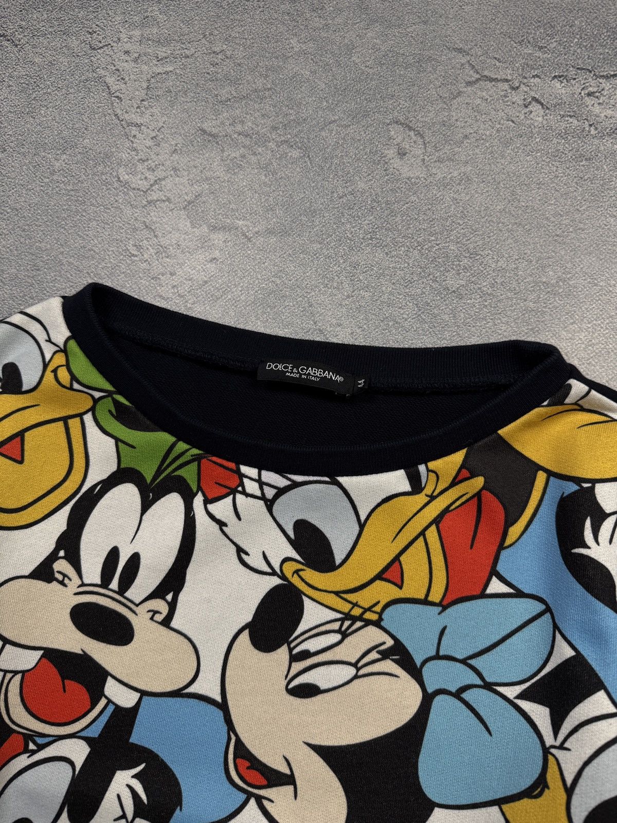 Disney DOLCE & GABBANA MICKEY MOUSE Sweatshirt Size Small Size US S / EU 44-46 / 1 - 2 Thumbnail