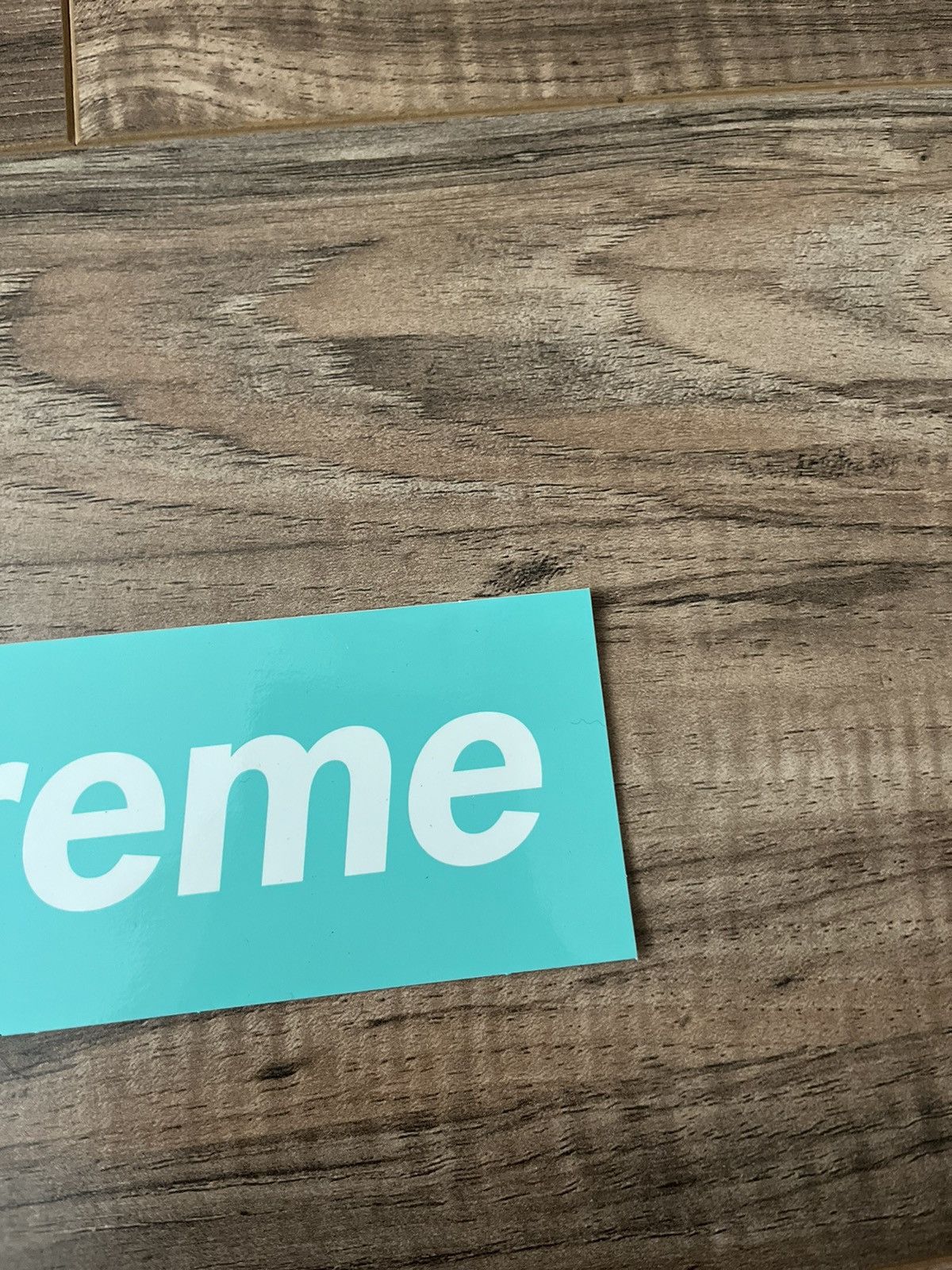 Supreme × Tiffany & Co. Supreme Tiffany & Co Box Logo Sticker Size ONE SIZE - 4 Thumbnail