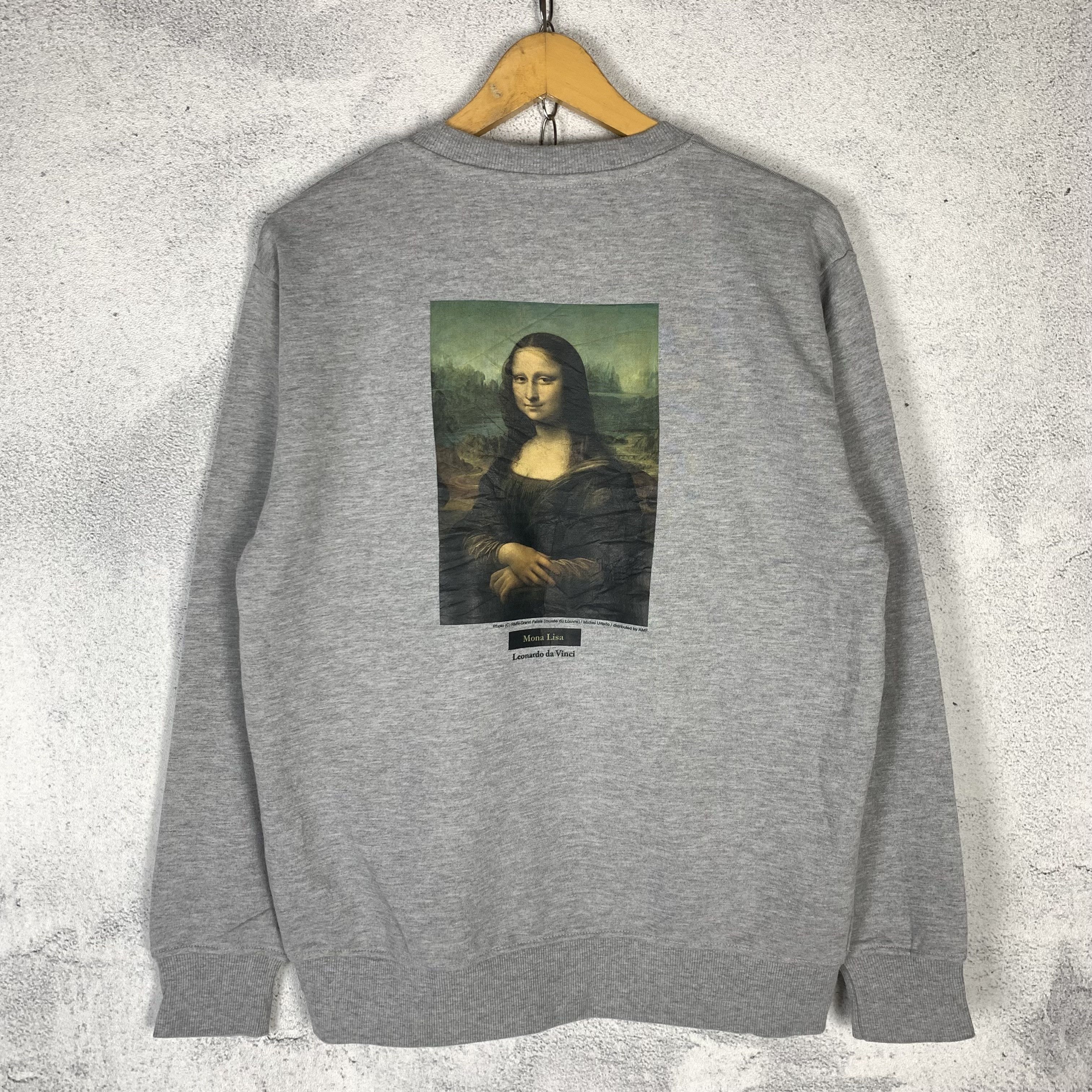 Japanese Brand Monalisa Leonardo da Vinci Sweatshirt Crewneck Size US M / EU 48-50 / 2 - 1 Thumbnail