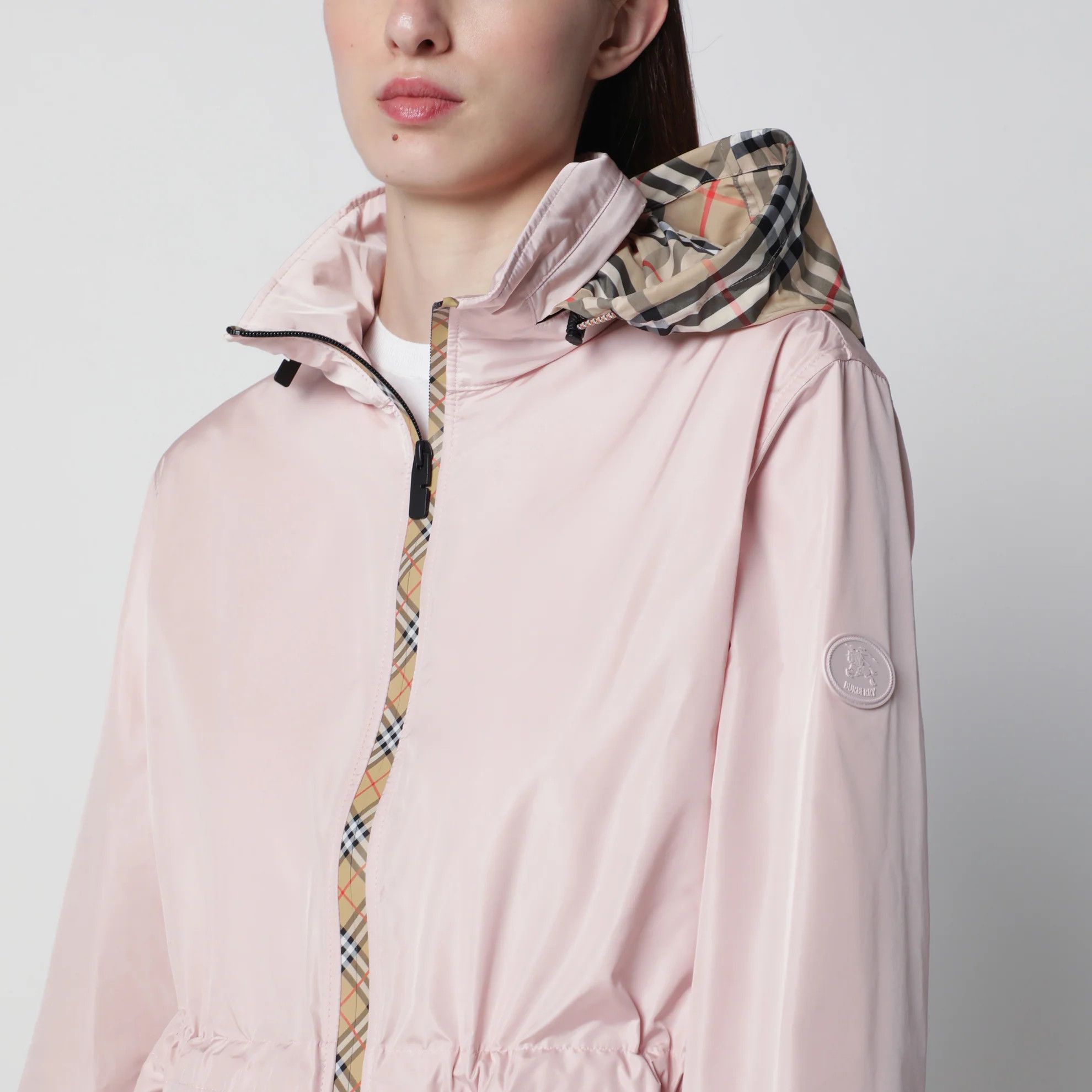 Burberry o1d2blof0426 Short Parka in Pink Size L / US 10 / IT 46 - 4 Thumbnail
