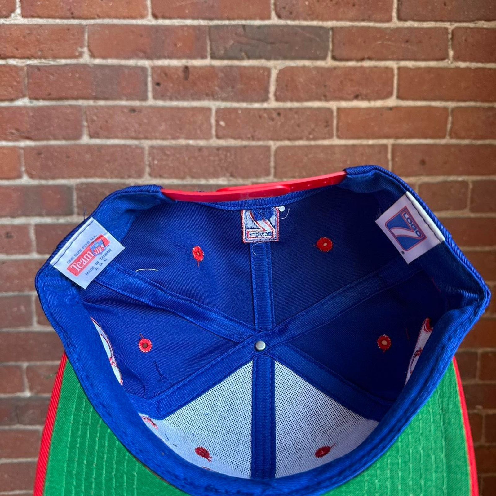 Logo 7 × Vintage Vintage Buffalo Bills Spell Out Snapback Hat Size ONE SIZE - 6 Thumbnail