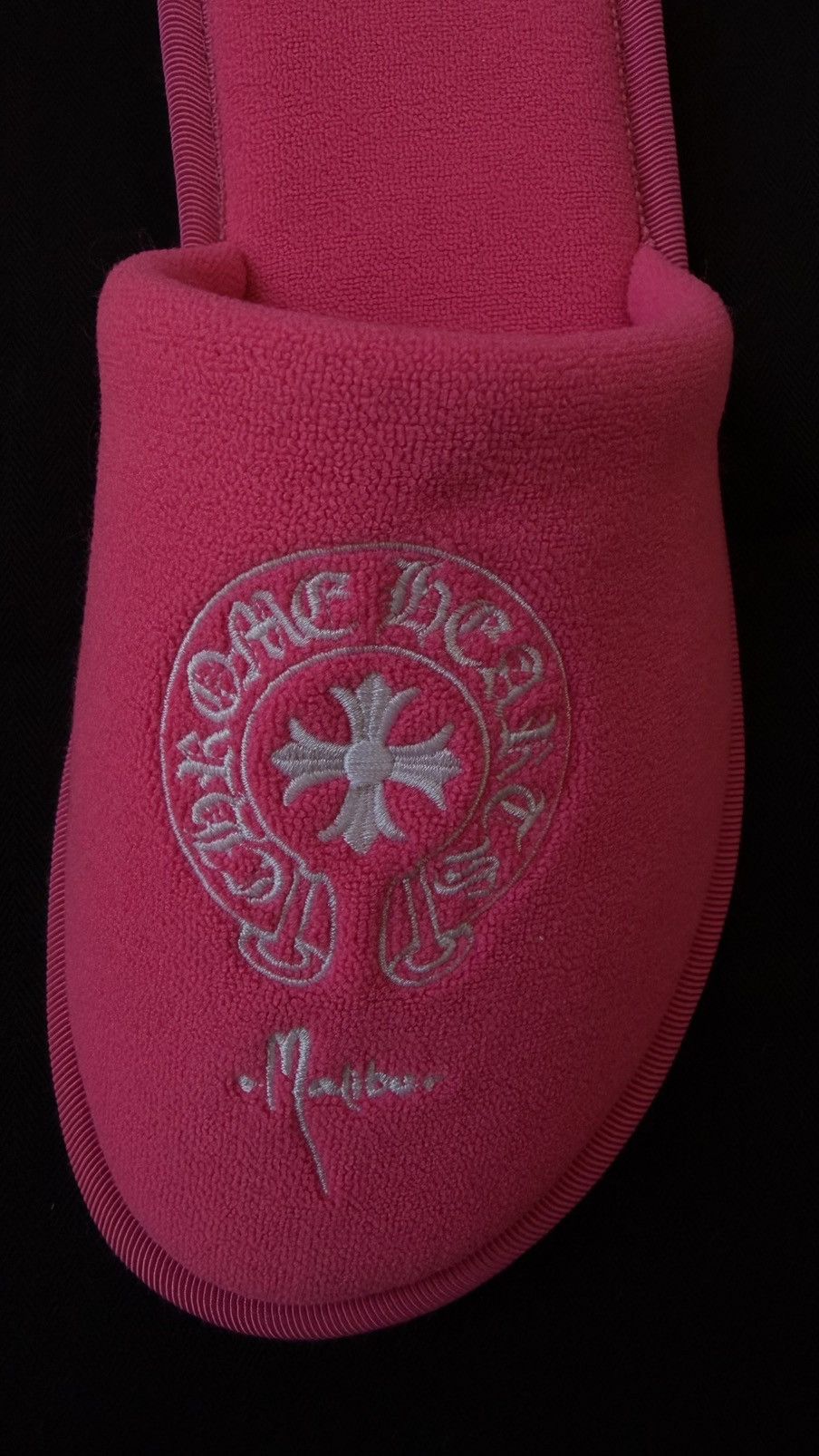 Chrome Hearts Chrome Hearts Pink Malibu Hotel Slippers Size US 8 / EU 41 - 4 Thumbnail