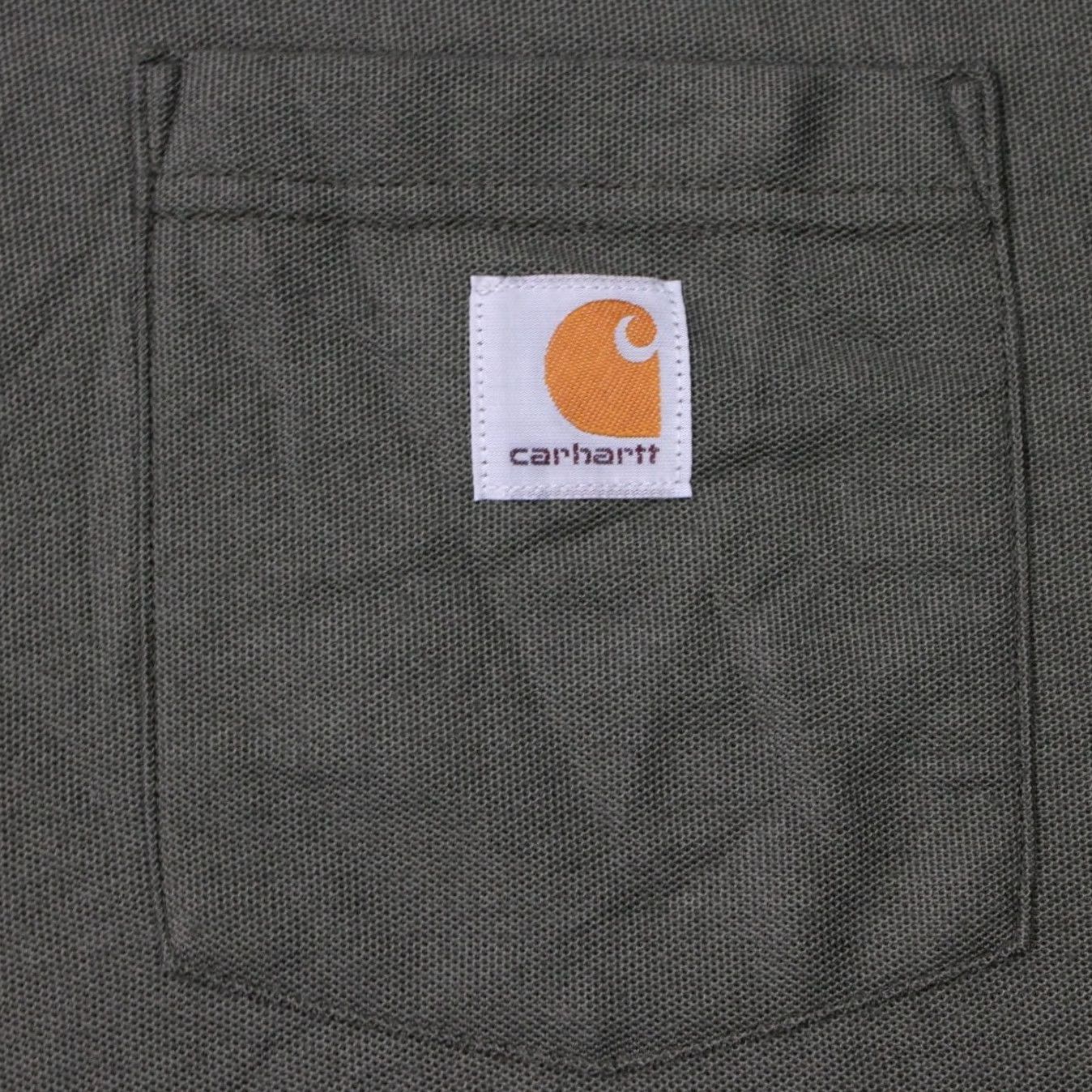 Carhartt Carhartt Polo Shirt Mens XL Tall Green Pocket Pique Short Sleeve Button Collar Casual Workwear Shirt Size US XL / EU 56 / 4 - 4 Thumbnail