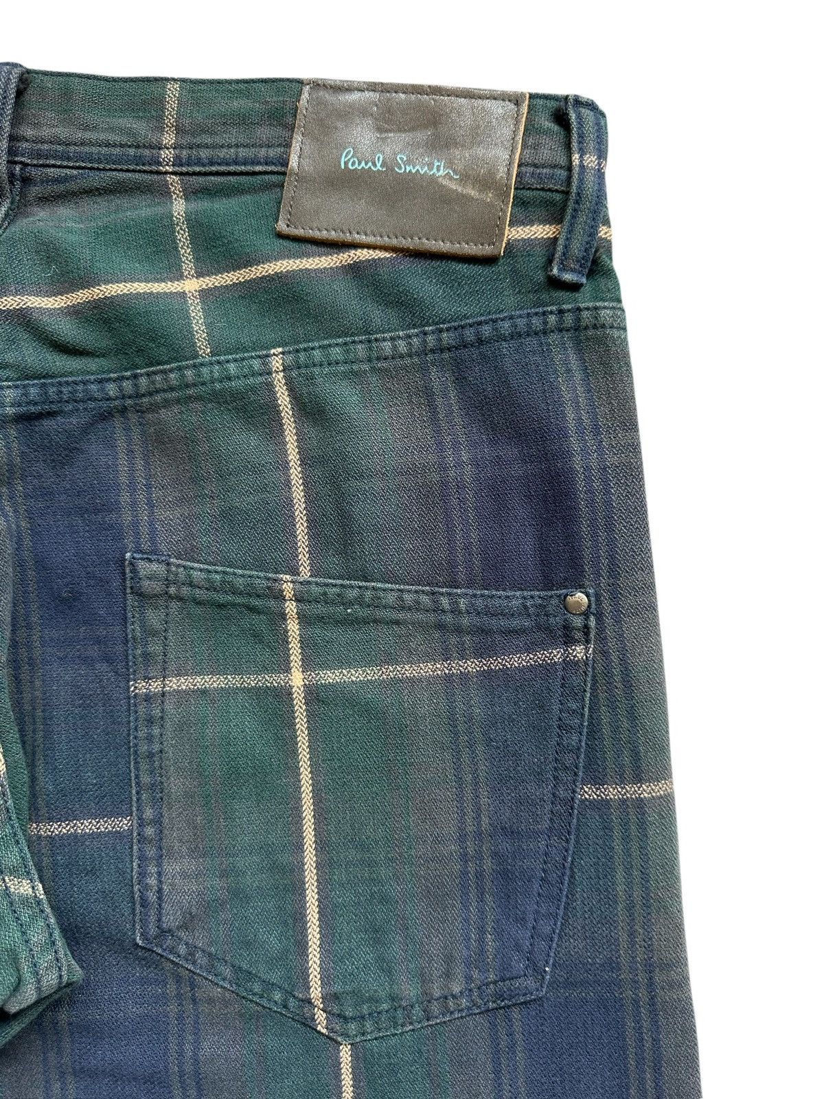 00’s Paul Smith Green Label Japan made plaid jeans