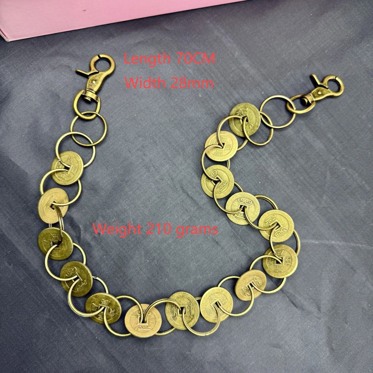 Vintage Metal Waist Pant Chain Size ONE SIZE - 4 Thumbnail