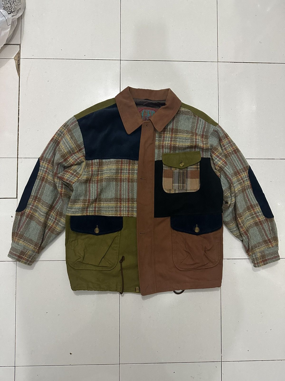 STEALS VTG GER RUFFINI Patchwork jacket