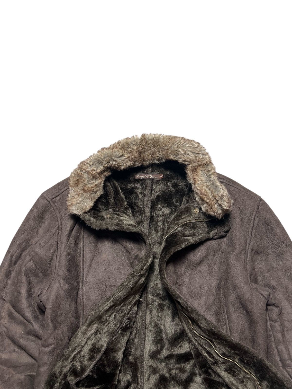 Japanese Brand Japanese Archive Vkei Fur Sherpa Suede Jacket Size US M / EU 48-50 / 2 - 6 Thumbnail