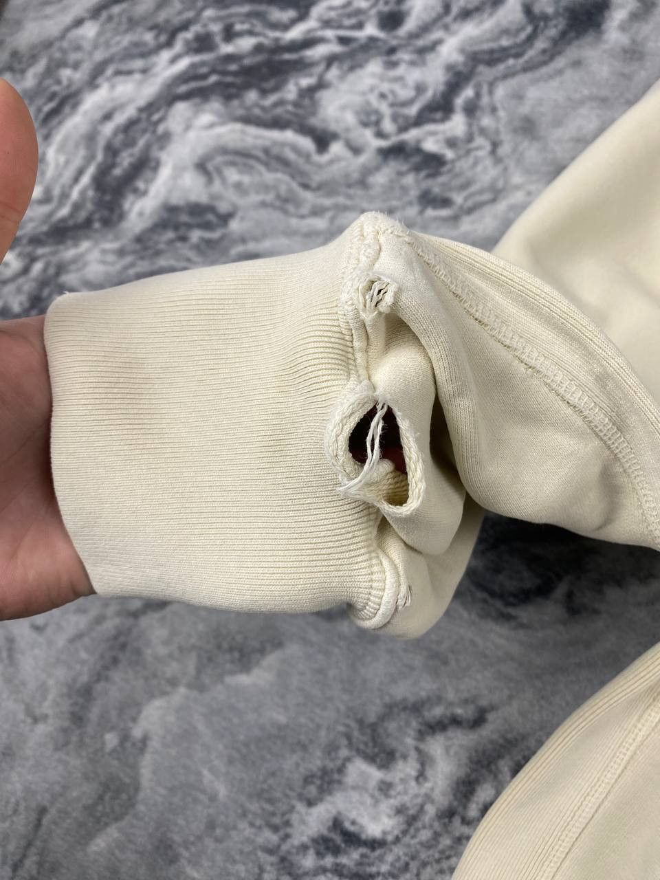 Yeezy Adidas Yeezy Season 5 Calabasas Sweatshirt Distrissed Size US M / EU 48-50 / 2 - 10 Thumbnail