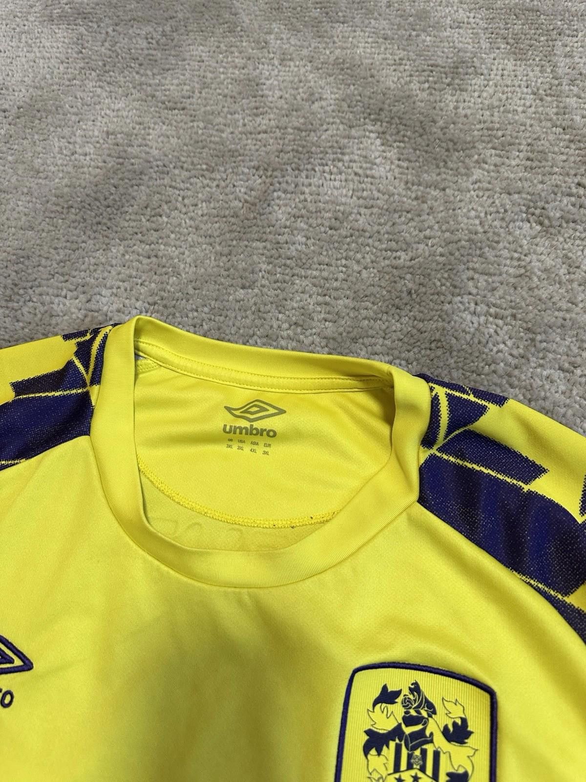 Umbro SHINDLER #26 Umbro Huddersfield 2020 Football Shirt Jersey Size US XXL / EU 58 / 5 - 4 Thumbnail