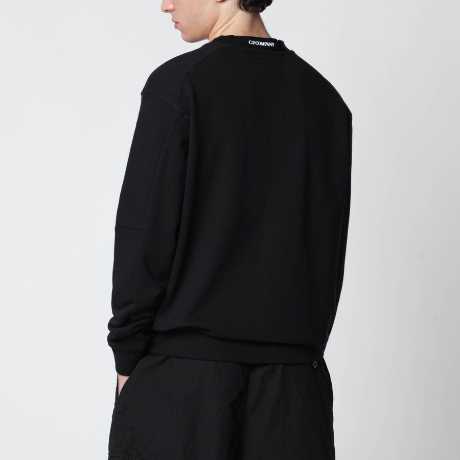 C.P. Company o1d2blof0226 Cotton Crew-neck Sweatshirt in Black Size US S / EU 44-46 / 1 - 3 Thumbnail